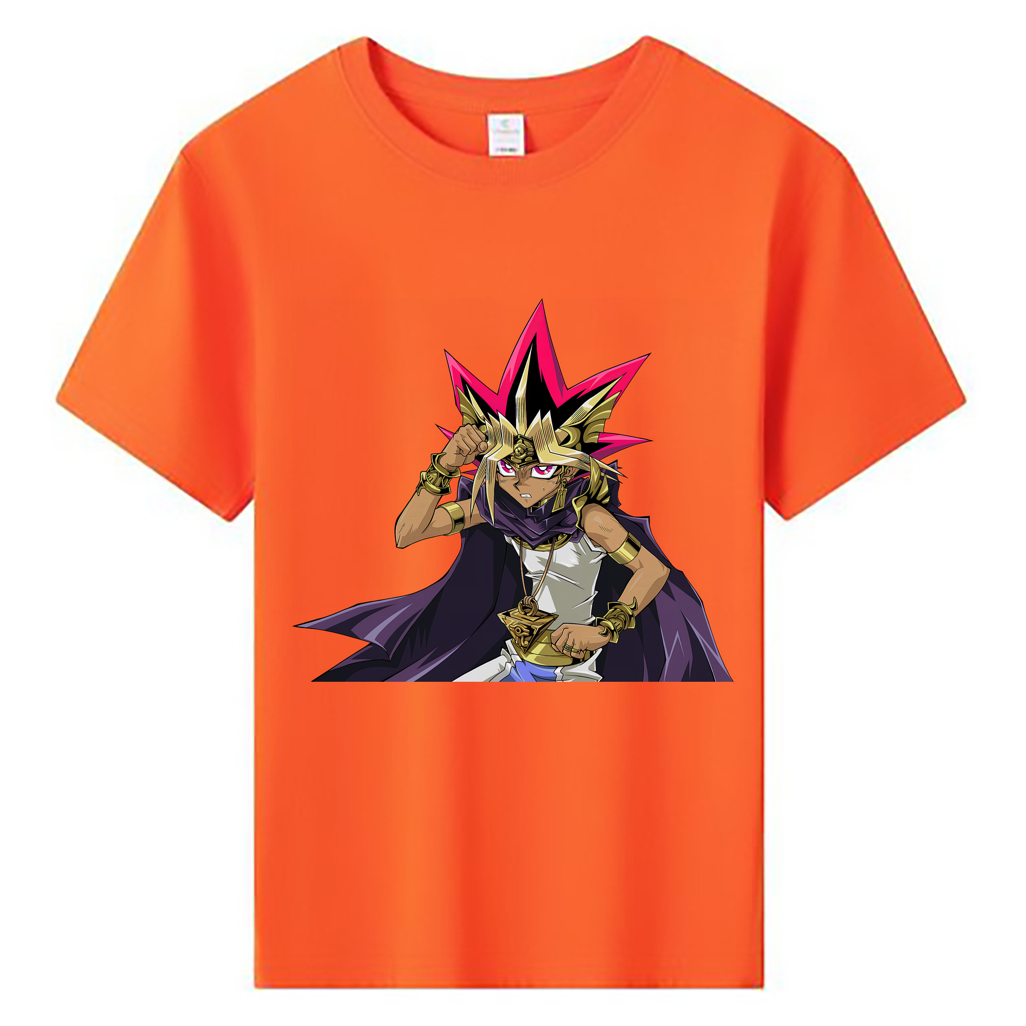 （画像用） 遊☆戯☆王 Yu-Gi-Oh! 綿100％キッズTシャツ（フロントプリント）
