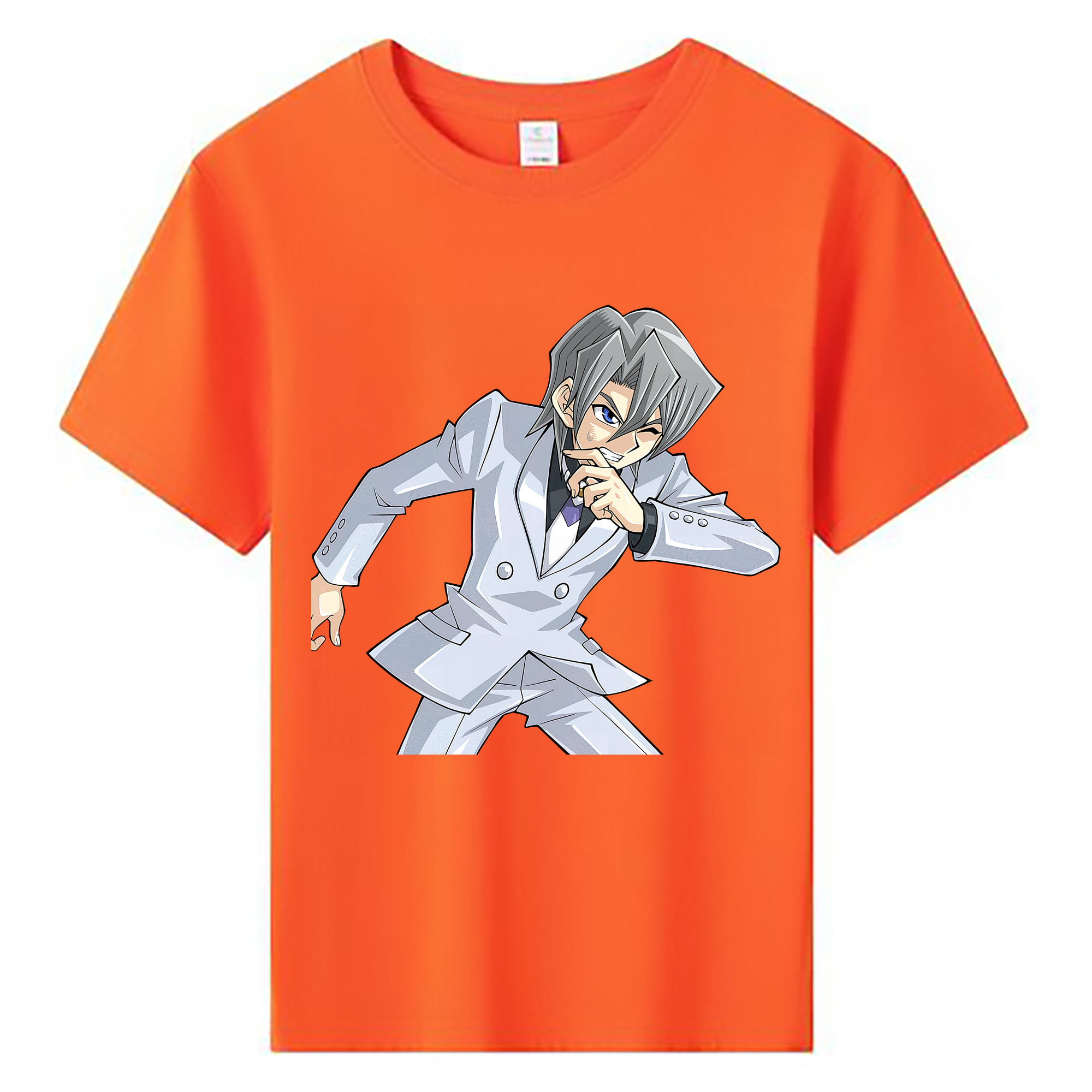 （画像用） 遊☆戯☆王 Yu-Gi-Oh! 綿100％キッズTシャツ（フロントプリント）