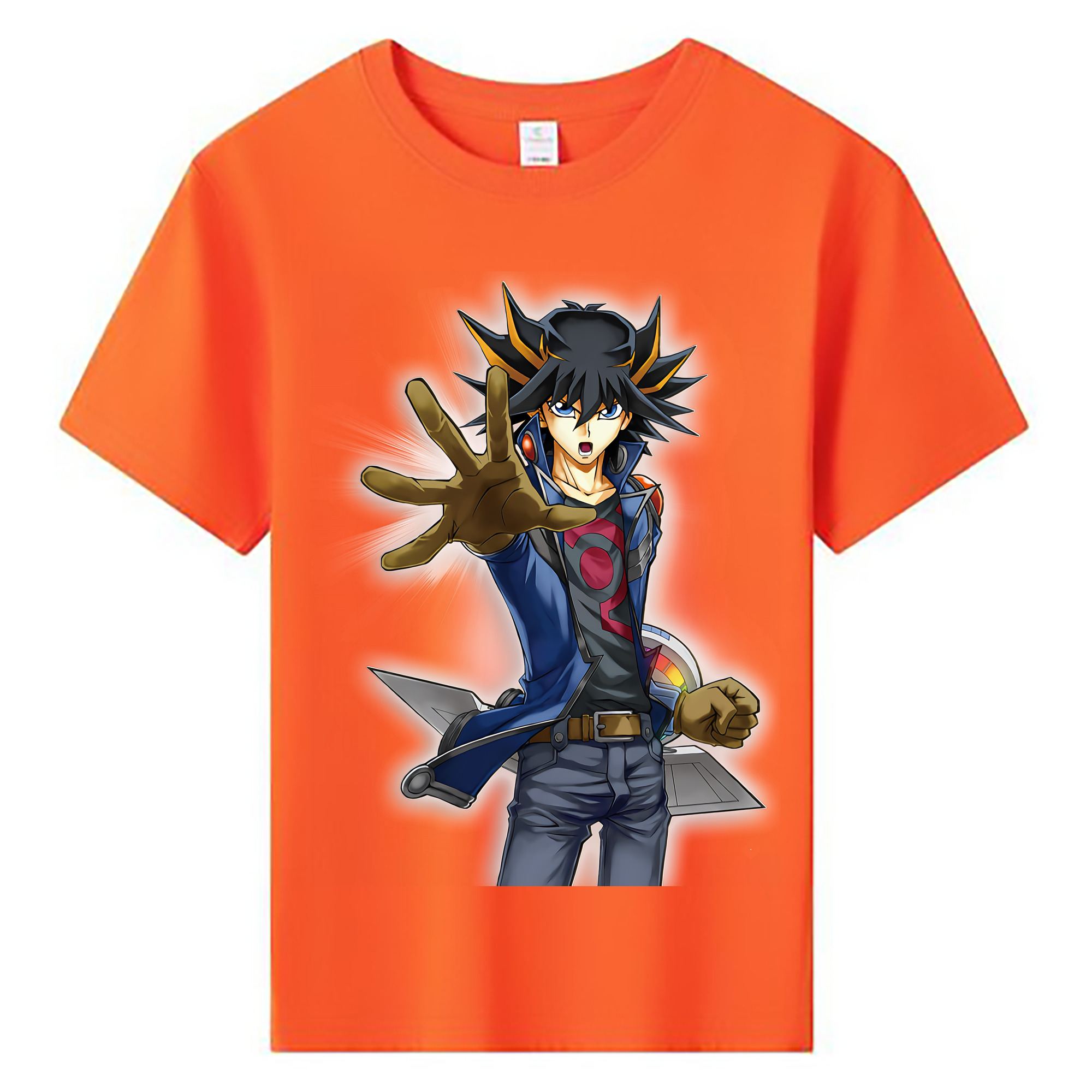 （画像用） 遊☆戯☆王 Yu-Gi-Oh! 綿100％キッズTシャツ（フロントプリント）