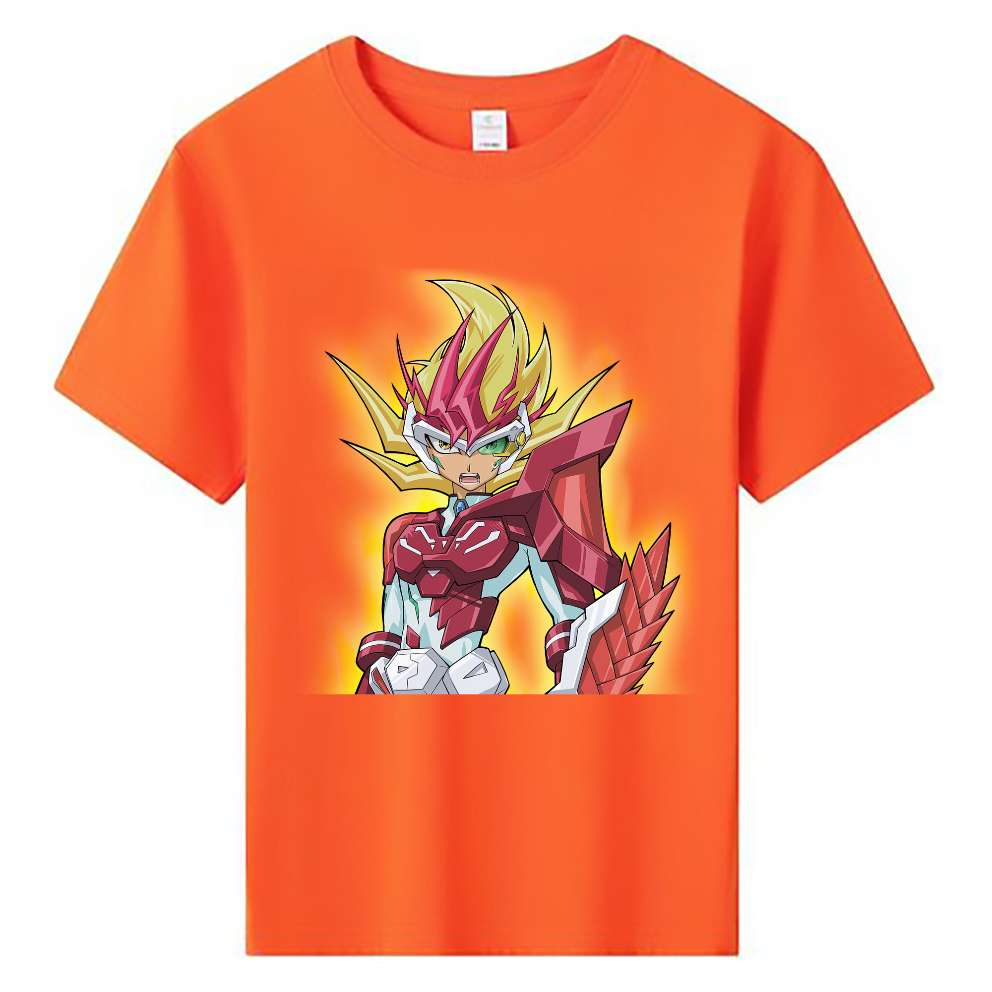（画像用） 遊☆戯☆王 Yu-Gi-Oh! 綿100％キッズTシャツ（フロントプリント）