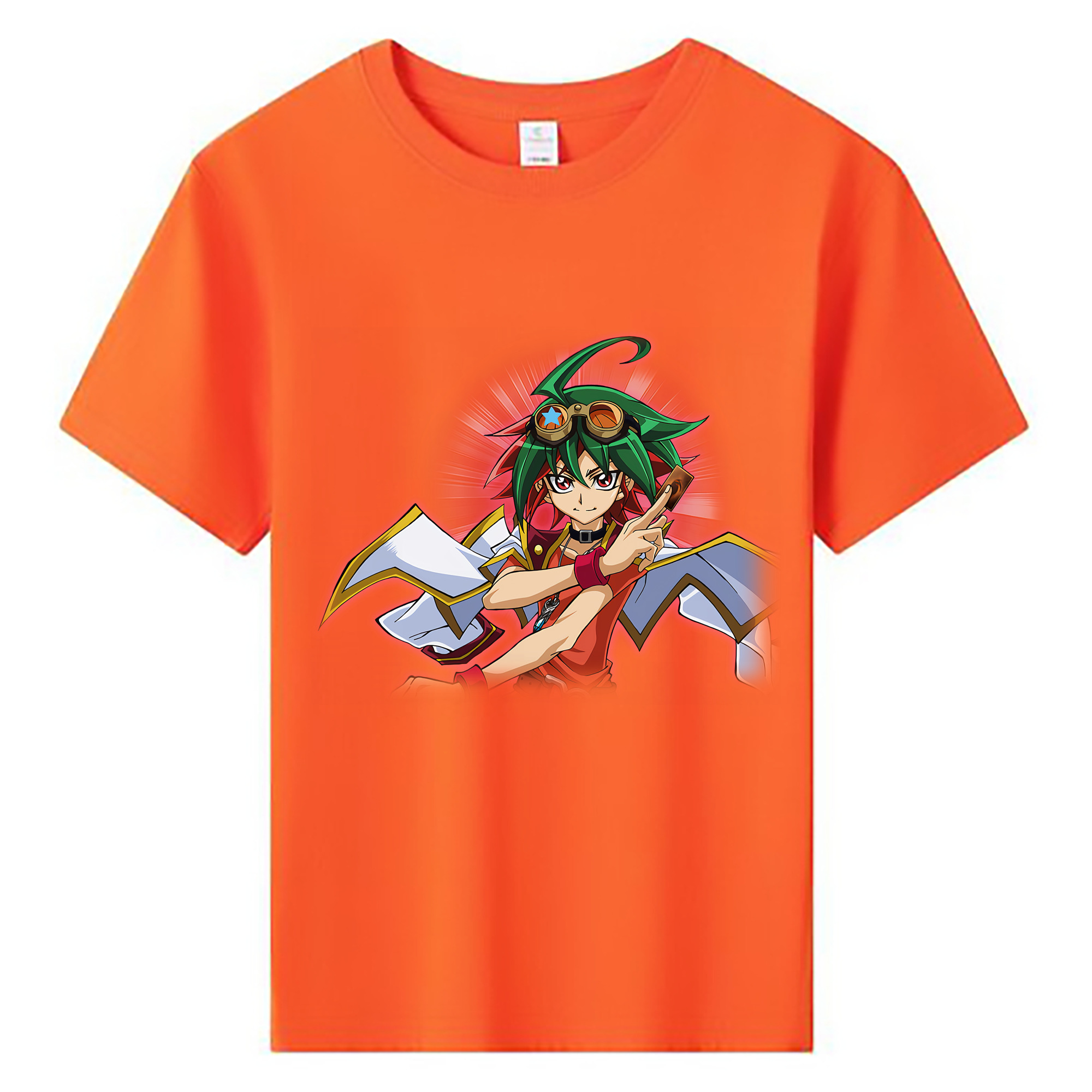 （画像用） 遊☆戯☆王 Yu-Gi-Oh! 綿100％キッズTシャツ（フロントプリント）