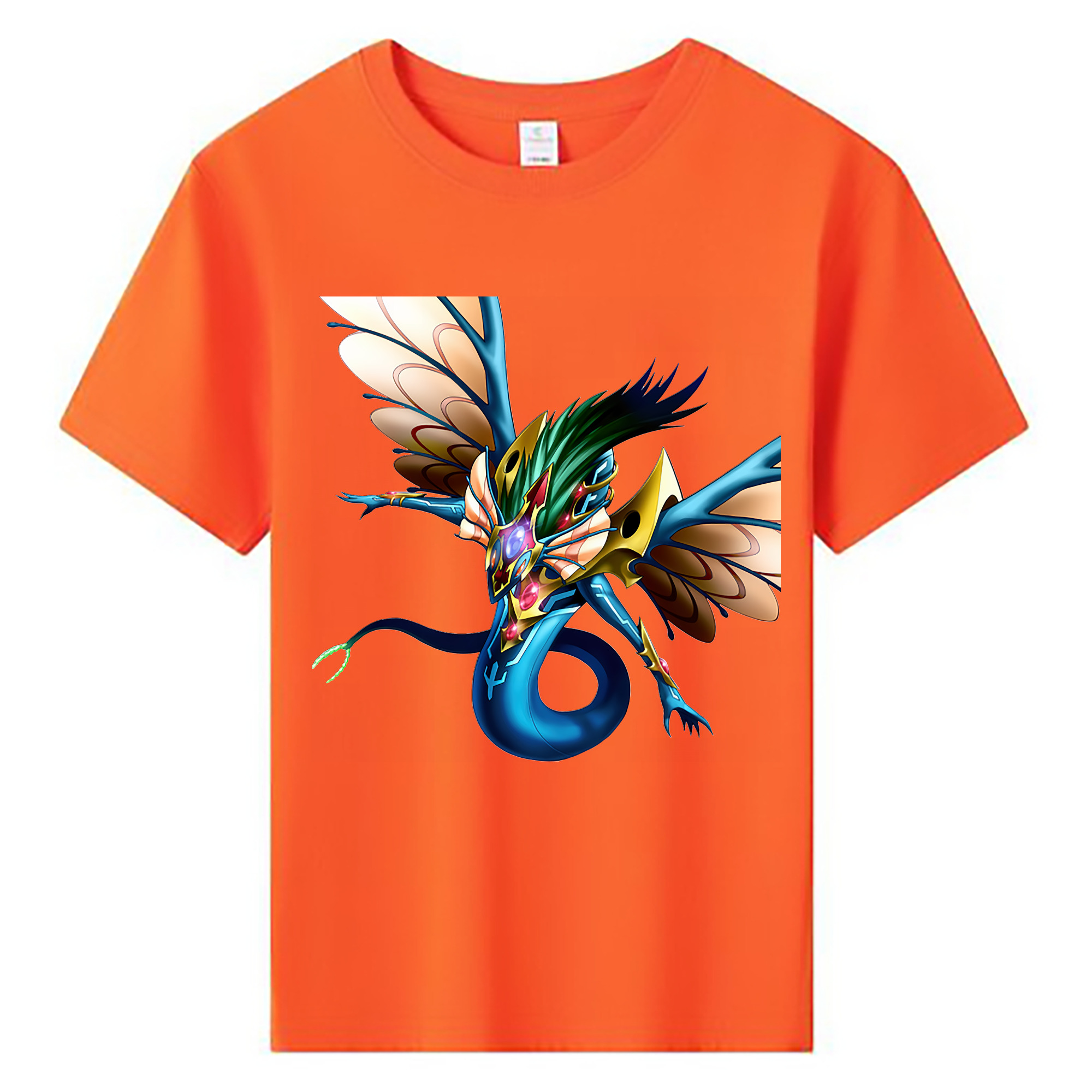 （画像用） 遊☆戯☆王 Yu-Gi-Oh! 綿100％キッズTシャツ（フロントプリント）