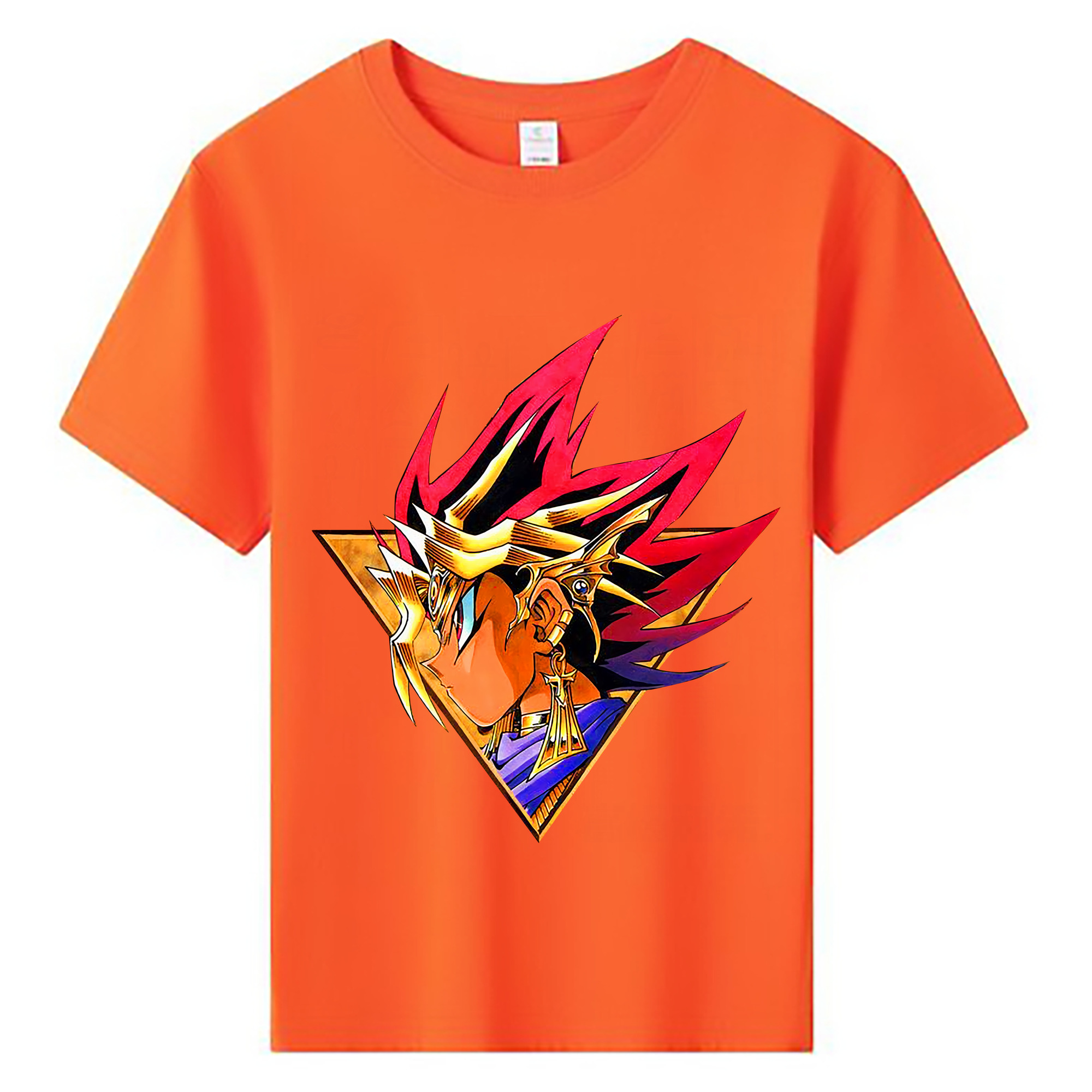 （画像用） 遊☆戯☆王 Yu-Gi-Oh! 綿100％キッズTシャツ（フロントプリント）