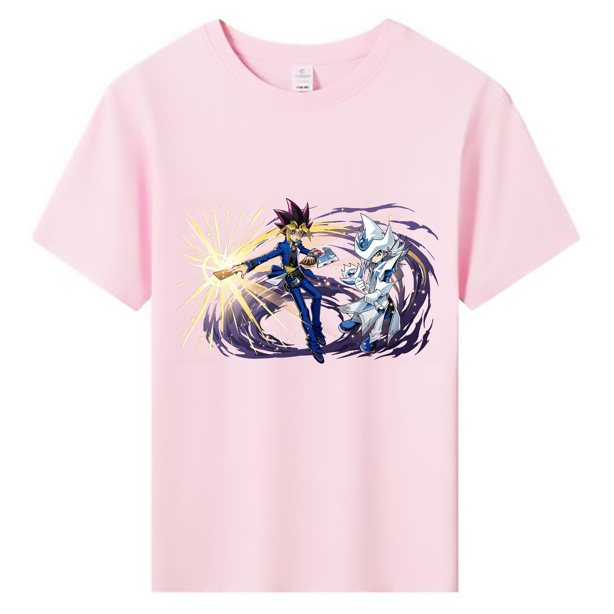 （画像用） 遊☆戯☆王 Yu-Gi-Oh! 綿100％キッズTシャツ（フロントプリント）