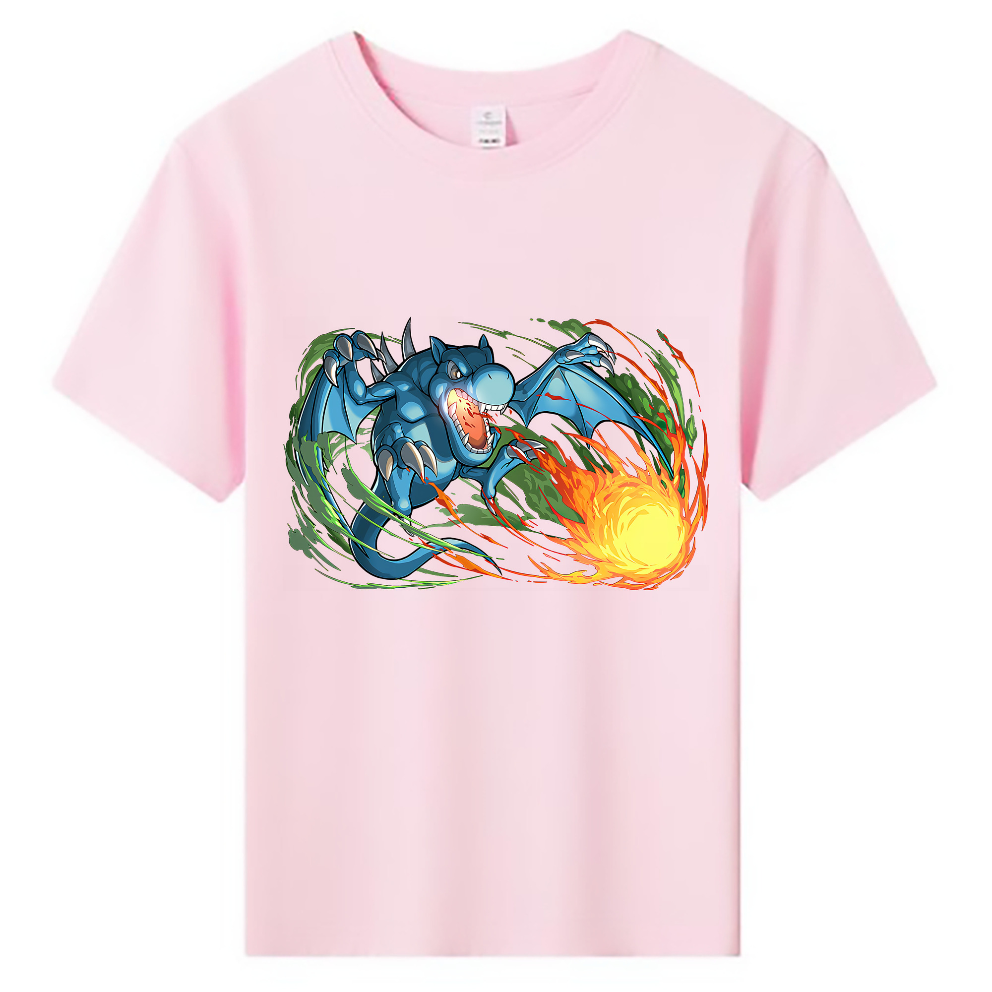（画像用） 遊☆戯☆王 Yu-Gi-Oh! 綿100％キッズTシャツ（フロントプリント）