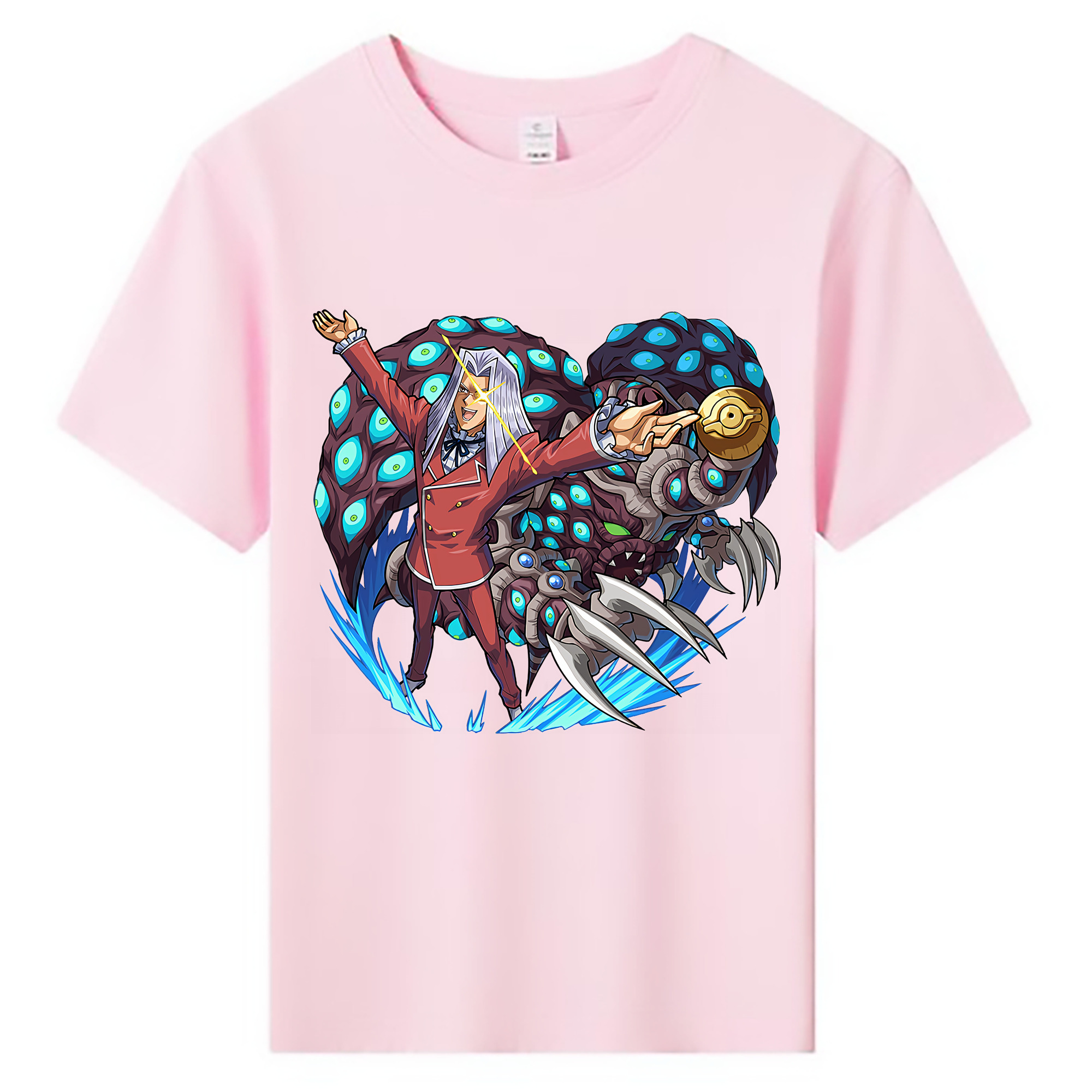 （画像用） 遊☆戯☆王 Yu-Gi-Oh! 綿100％キッズTシャツ（フロントプリント）