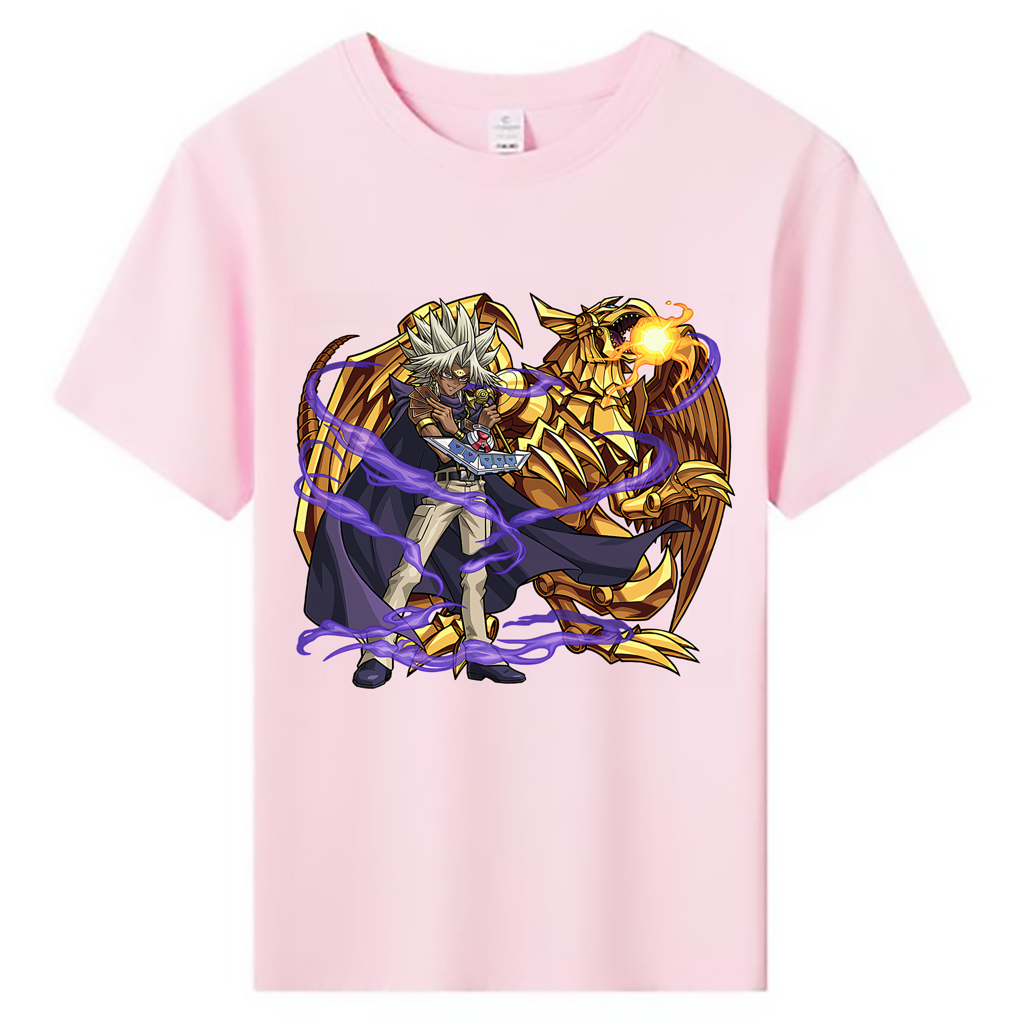 （画像用） 遊☆戯☆王 Yu-Gi-Oh! 綿100％キッズTシャツ（フロントプリント）