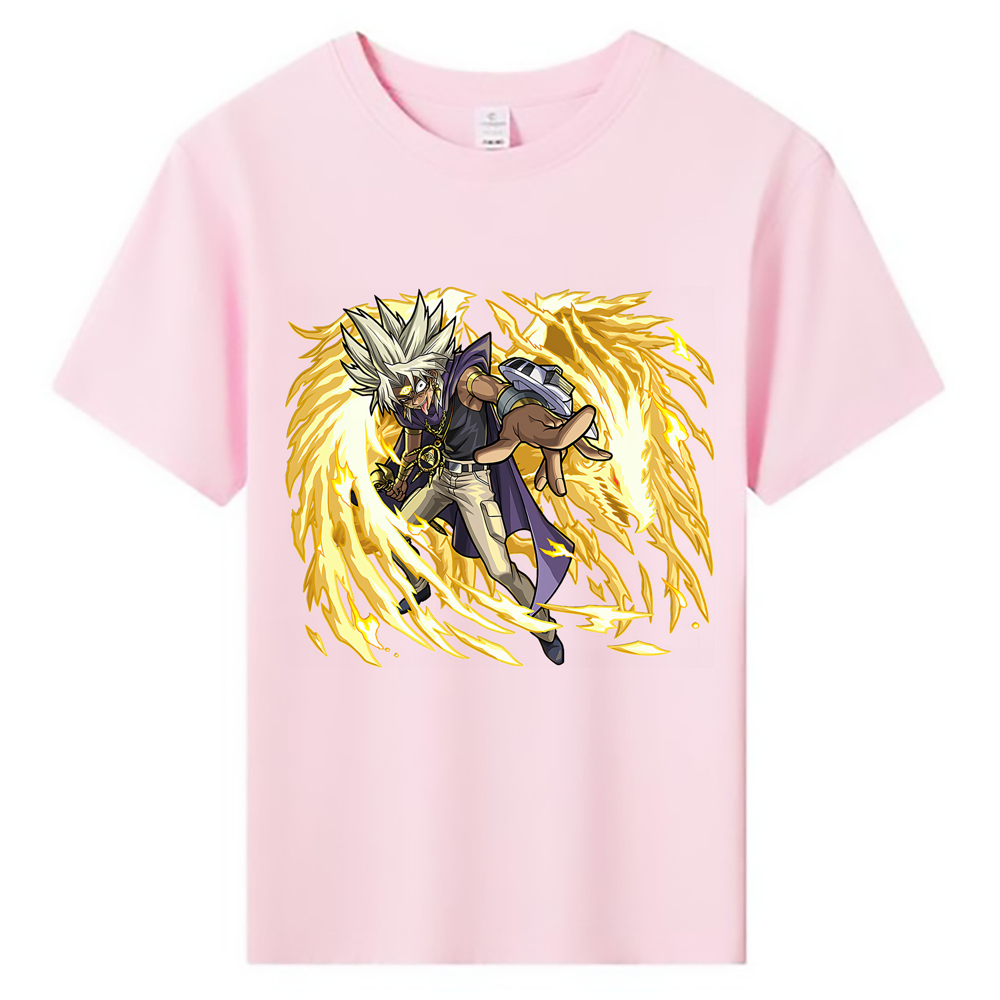 （画像用） 遊☆戯☆王 Yu-Gi-Oh! 綿100％キッズTシャツ（フロントプリント）