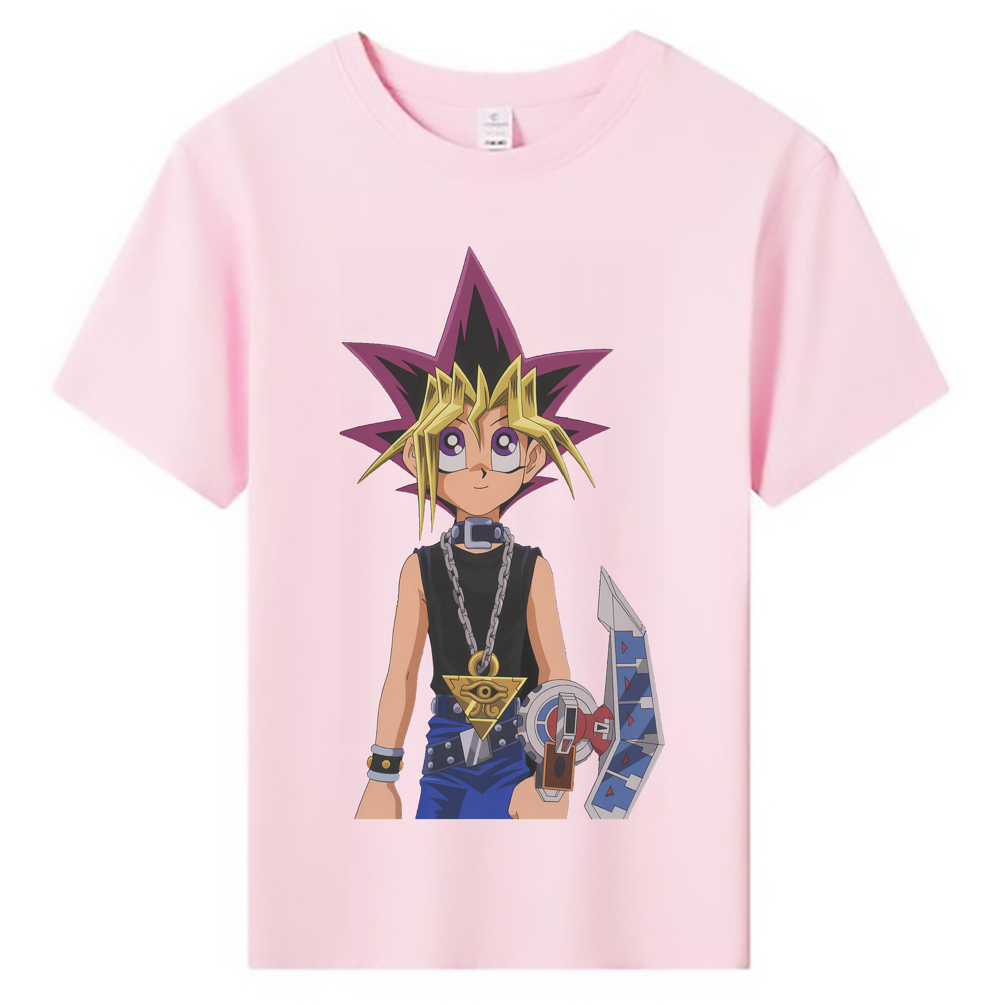 （画像用） 遊☆戯☆王 Yu-Gi-Oh! 綿100％キッズTシャツ（フロントプリント）