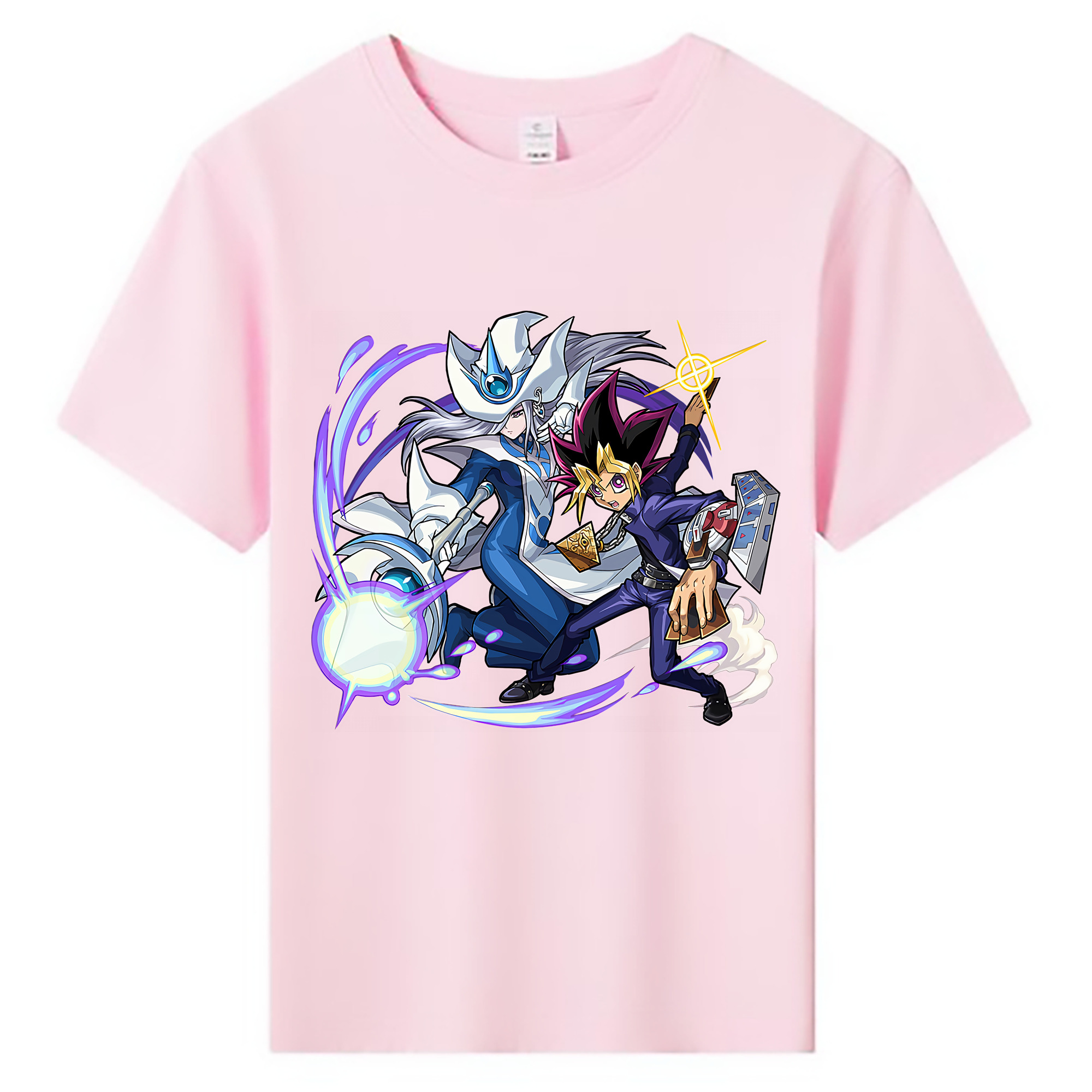 （画像用） 遊☆戯☆王 Yu-Gi-Oh! 綿100％キッズTシャツ（フロントプリント）