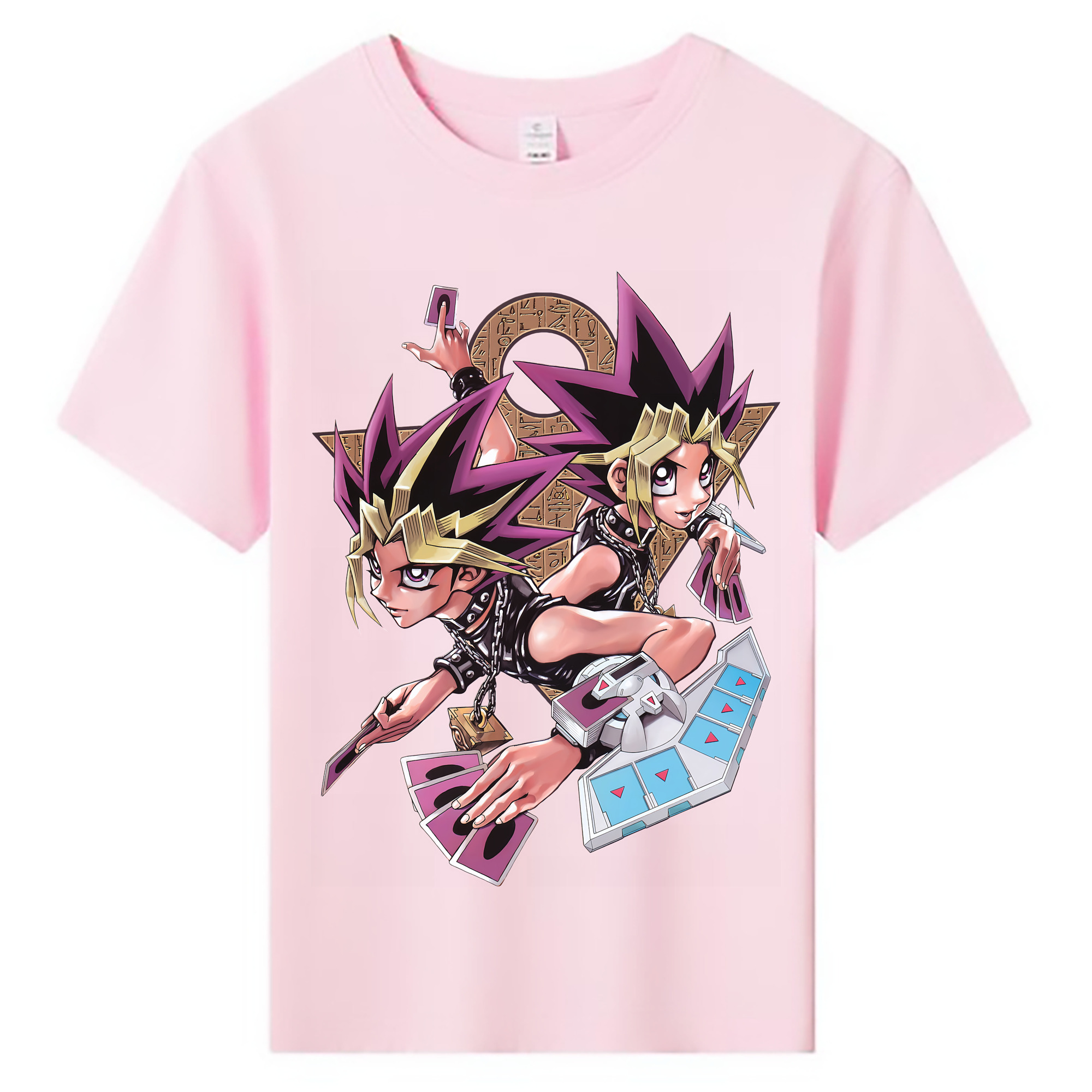 （画像用） 遊☆戯☆王 Yu-Gi-Oh! 綿100％キッズTシャツ（フロントプリント）
