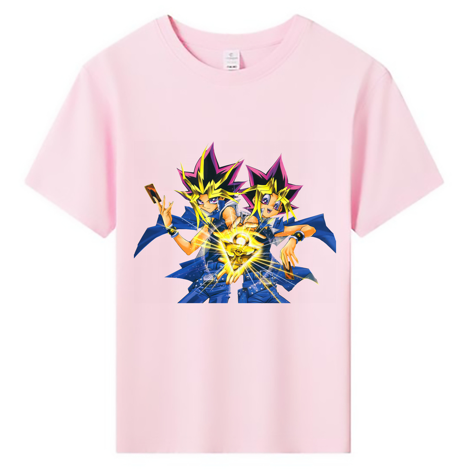 （画像用） 遊☆戯☆王 Yu-Gi-Oh! 綿100％キッズTシャツ（フロントプリント）