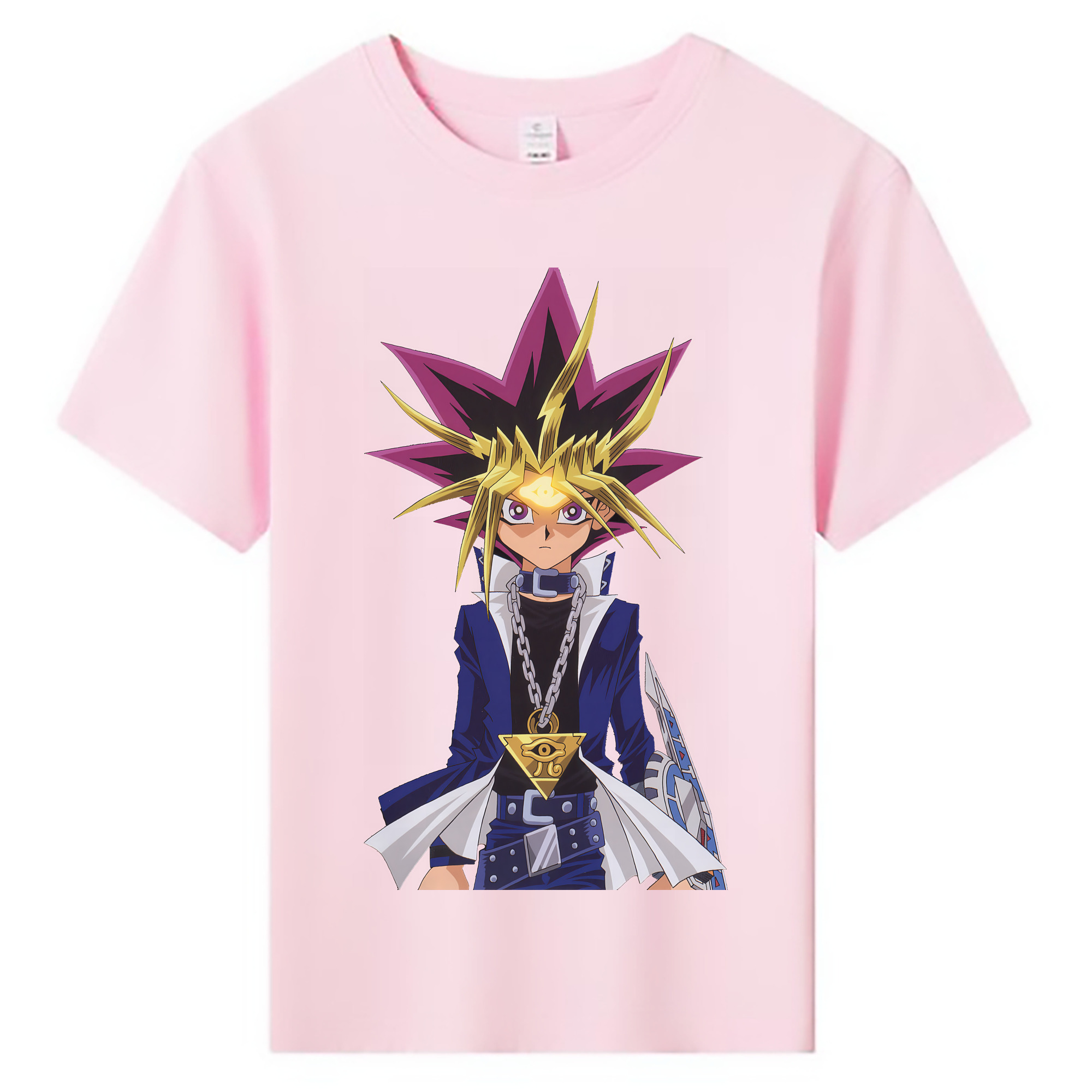 （画像用） 遊☆戯☆王 Yu-Gi-Oh! 綿100％キッズTシャツ（フロントプリント）