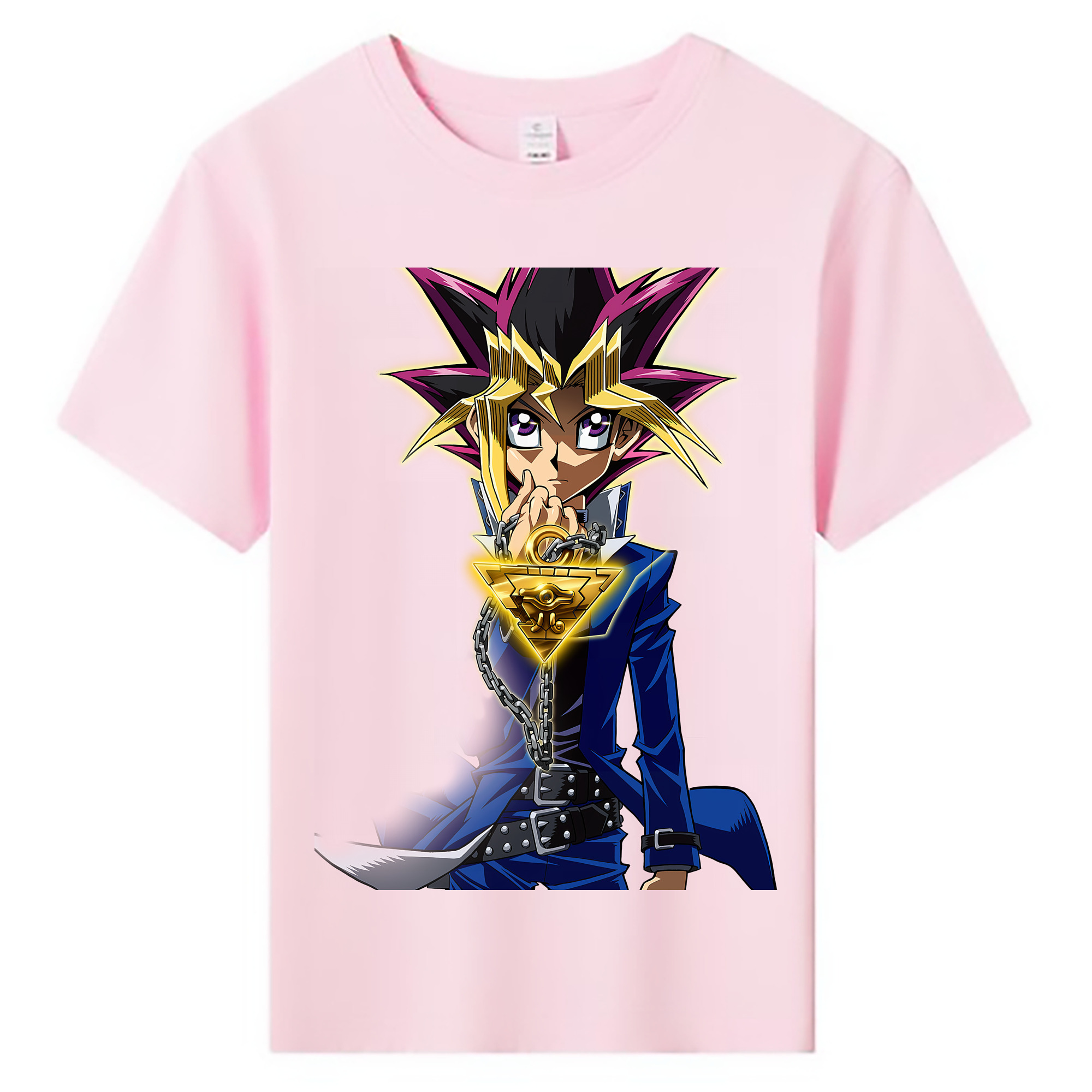 （画像用） 遊☆戯☆王 Yu-Gi-Oh! 綿100％キッズTシャツ（フロントプリント）