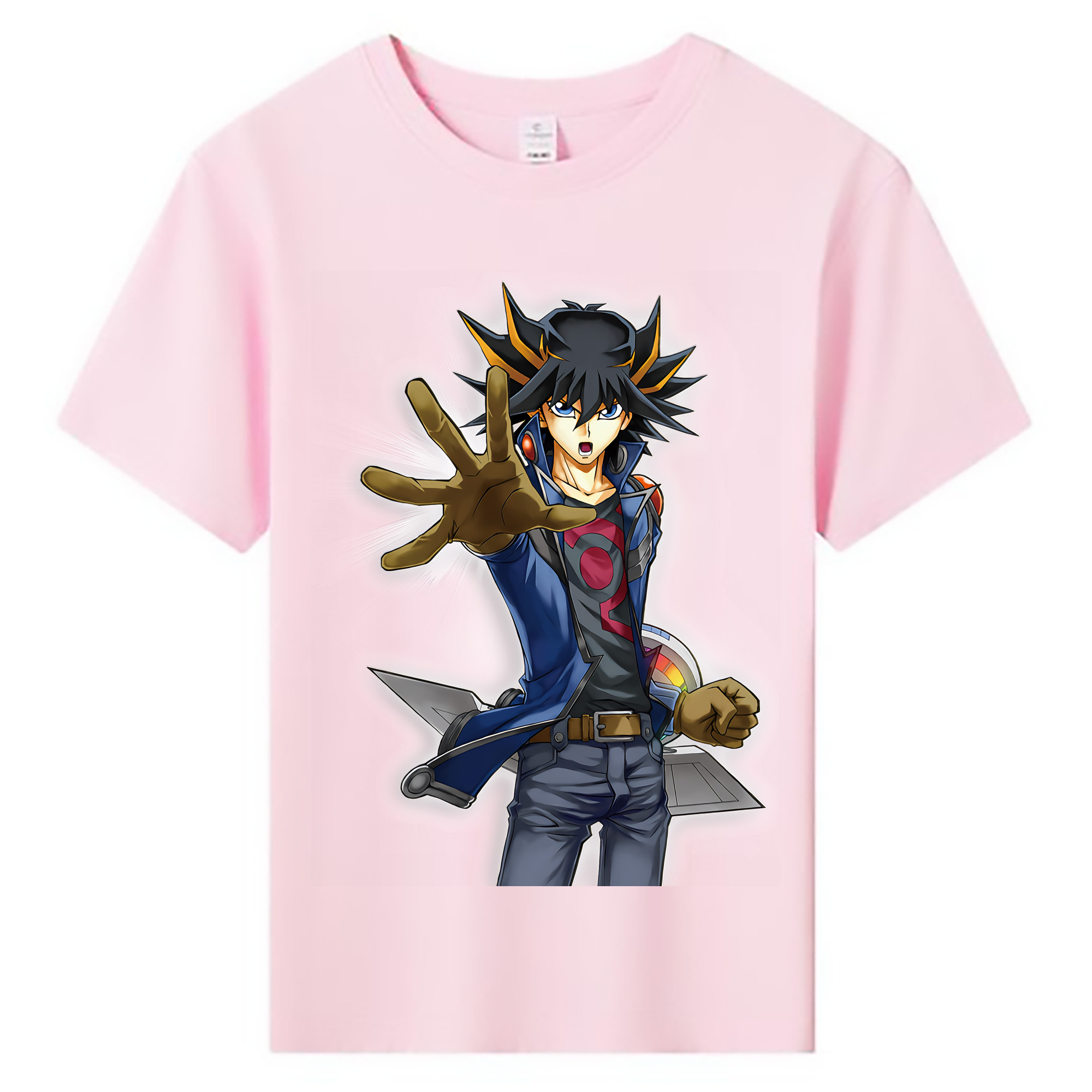 （画像用） 遊☆戯☆王 Yu-Gi-Oh! 綿100％キッズTシャツ（フロントプリント）