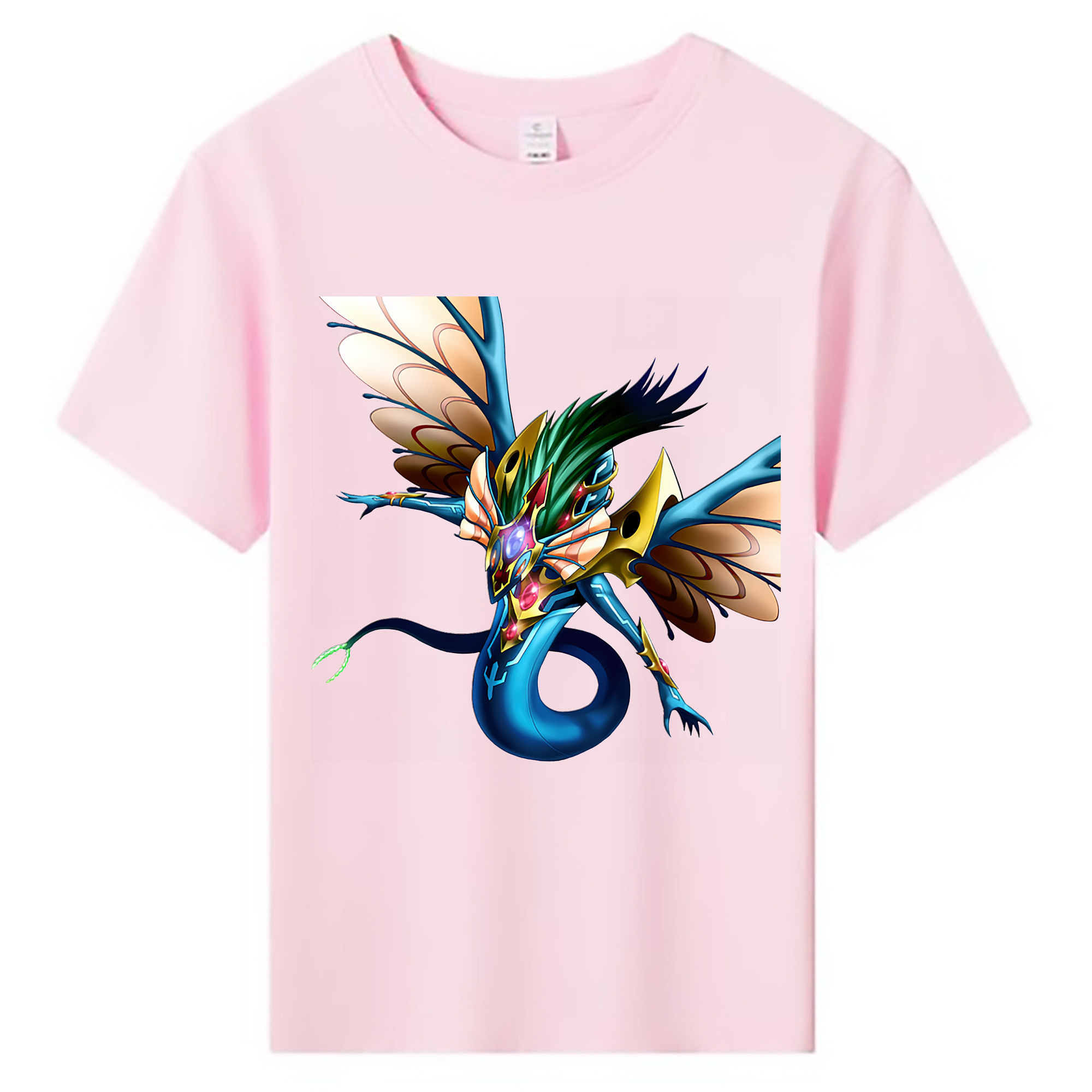 （画像用） 遊☆戯☆王 Yu-Gi-Oh! 綿100％キッズTシャツ（フロントプリント）