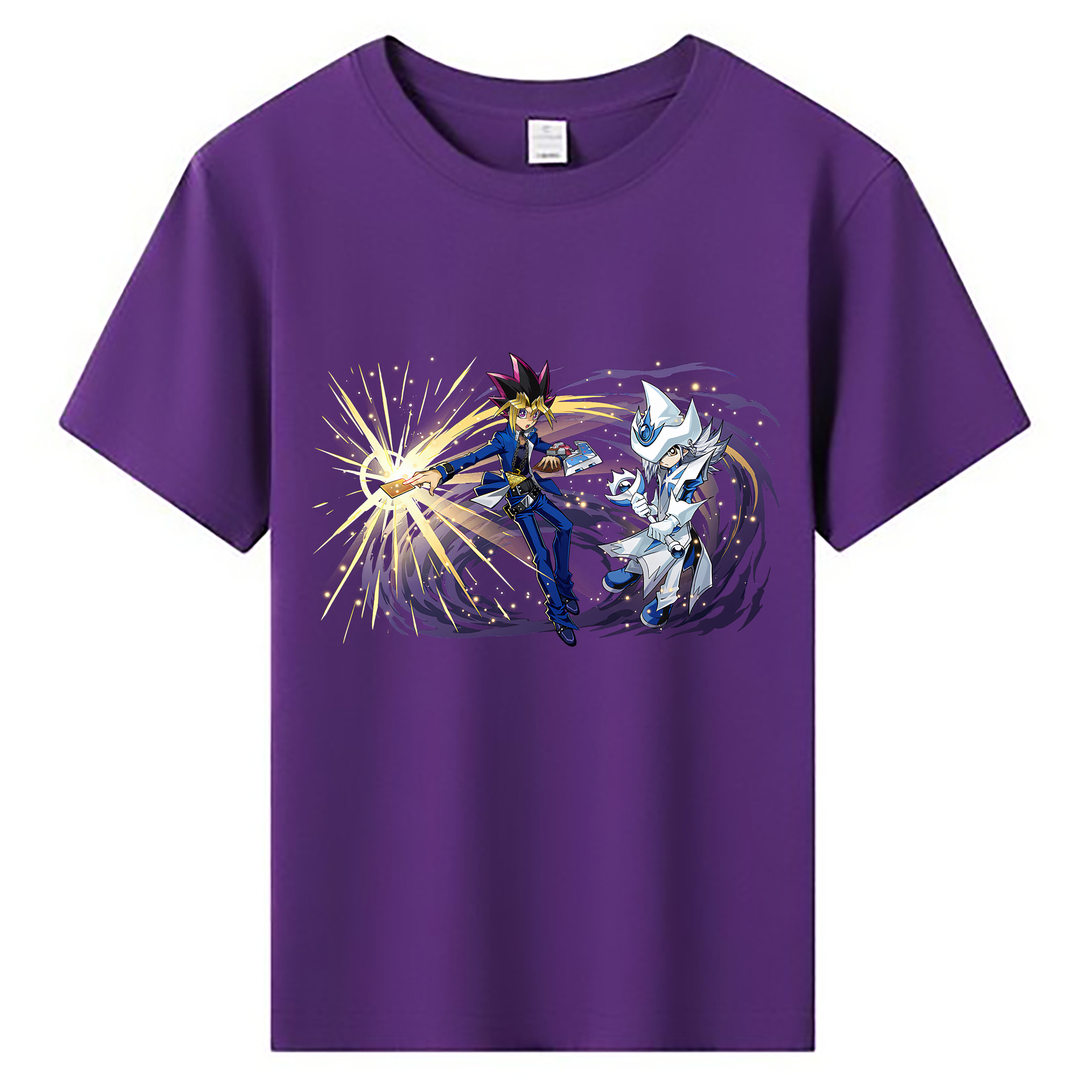 （画像用） 遊☆戯☆王 Yu-Gi-Oh! 綿100％キッズTシャツ（フロントプリント）