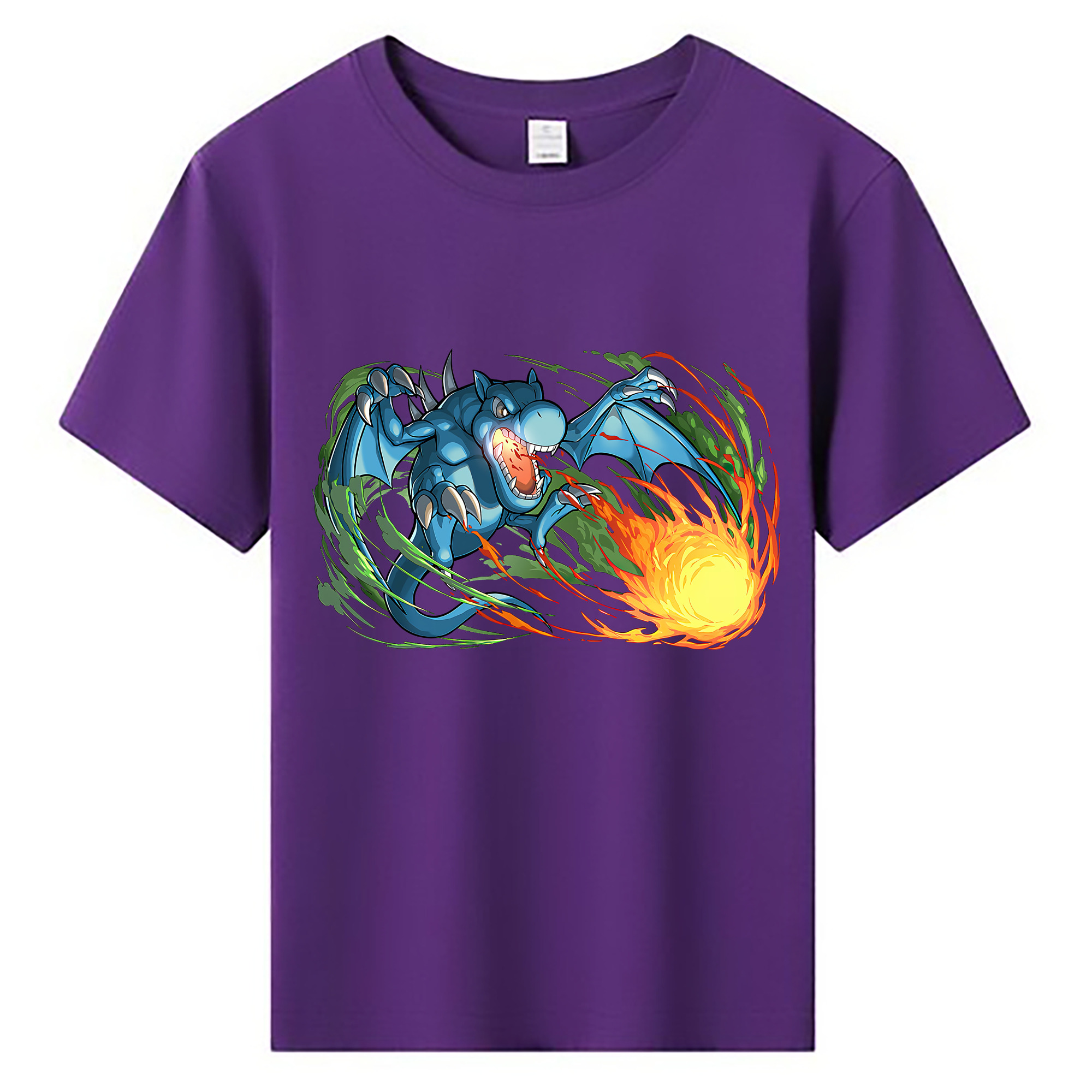 （画像用） 遊☆戯☆王 Yu-Gi-Oh! 綿100％キッズTシャツ（フロントプリント）