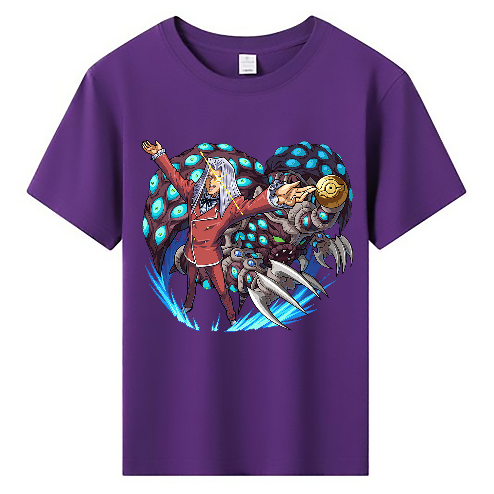 （画像用） 遊☆戯☆王 Yu-Gi-Oh! 綿100％キッズTシャツ（フロントプリント）