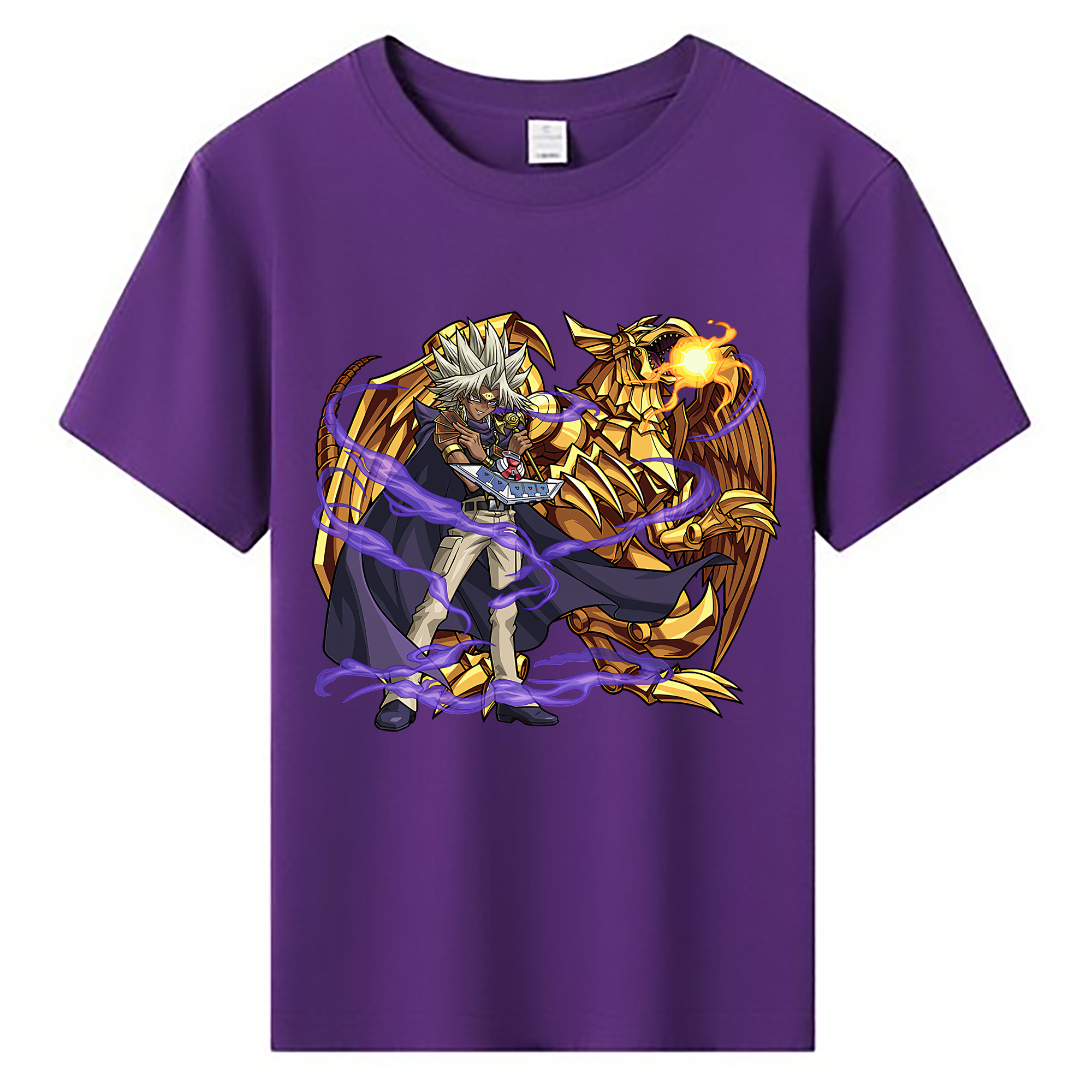 （画像用） 遊☆戯☆王 Yu-Gi-Oh! 綿100％キッズTシャツ（フロントプリント）