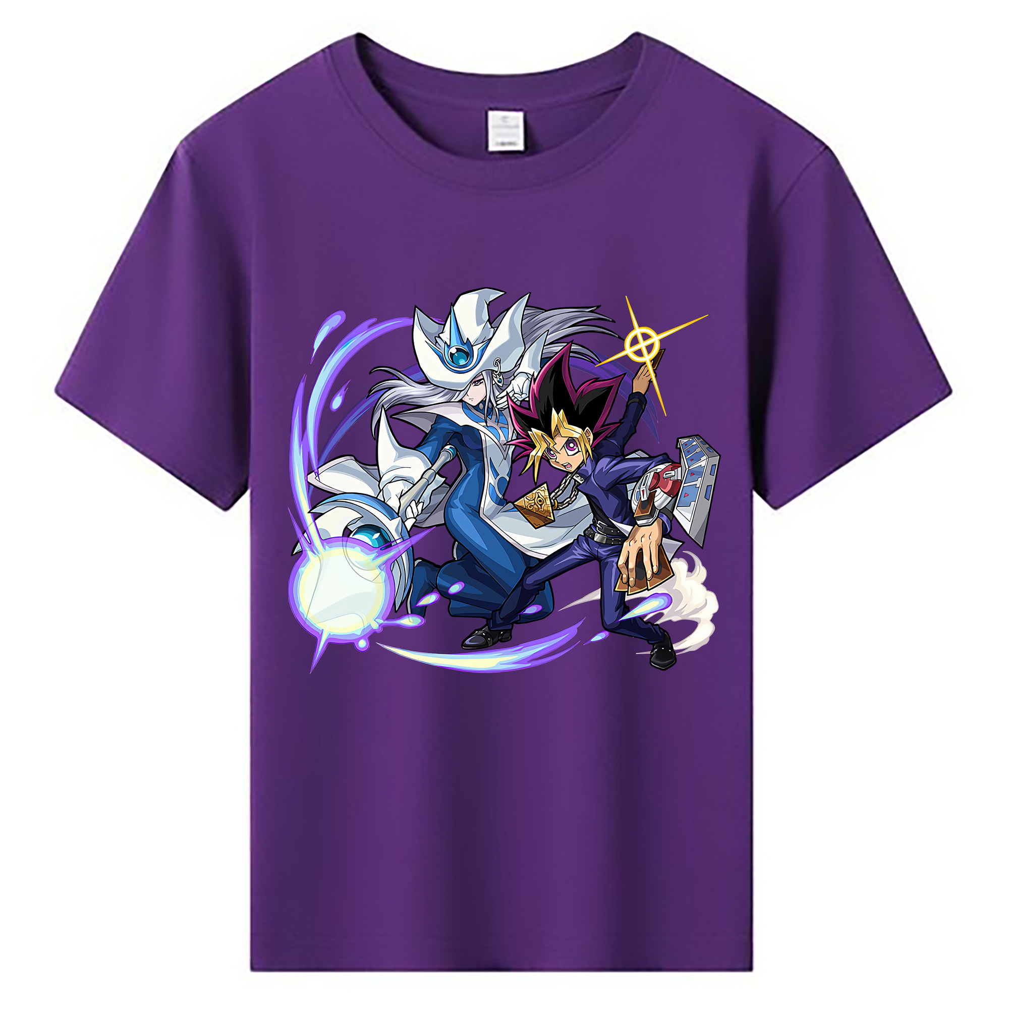 （画像用） 遊☆戯☆王 Yu-Gi-Oh! 綿100％キッズTシャツ（フロントプリント）