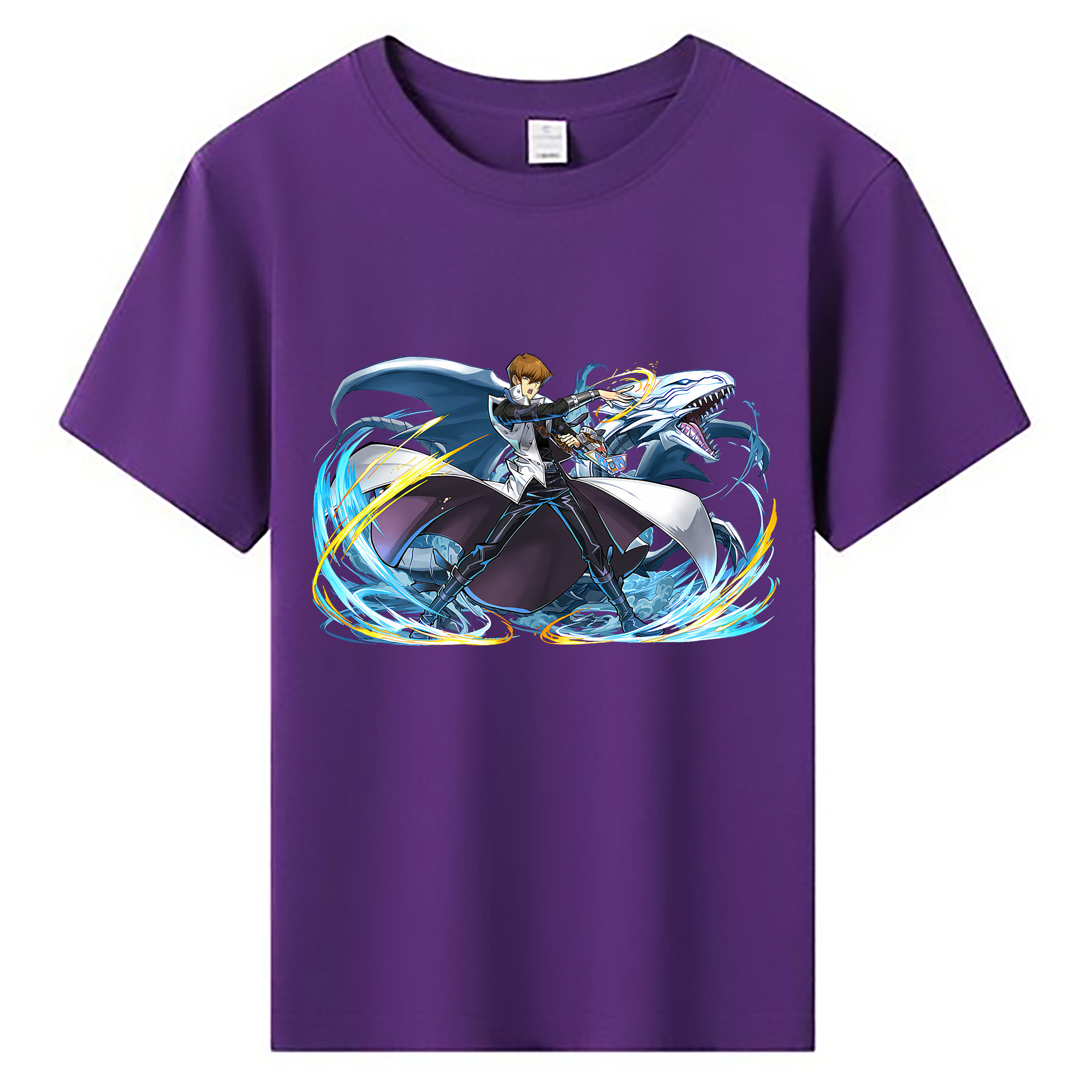（画像用） 遊☆戯☆王 Yu-Gi-Oh! 綿100％キッズTシャツ（フロントプリント）