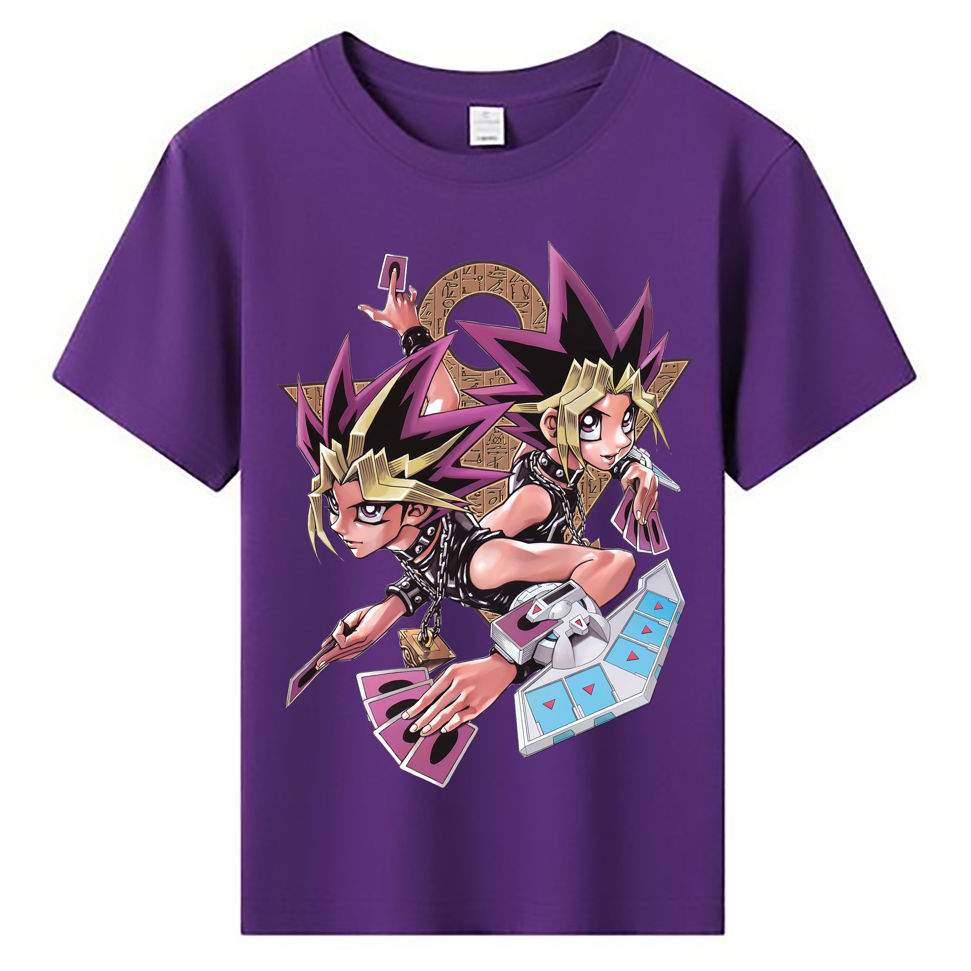 （画像用） 遊☆戯☆王 Yu-Gi-Oh! 綿100％キッズTシャツ（フロントプリント）