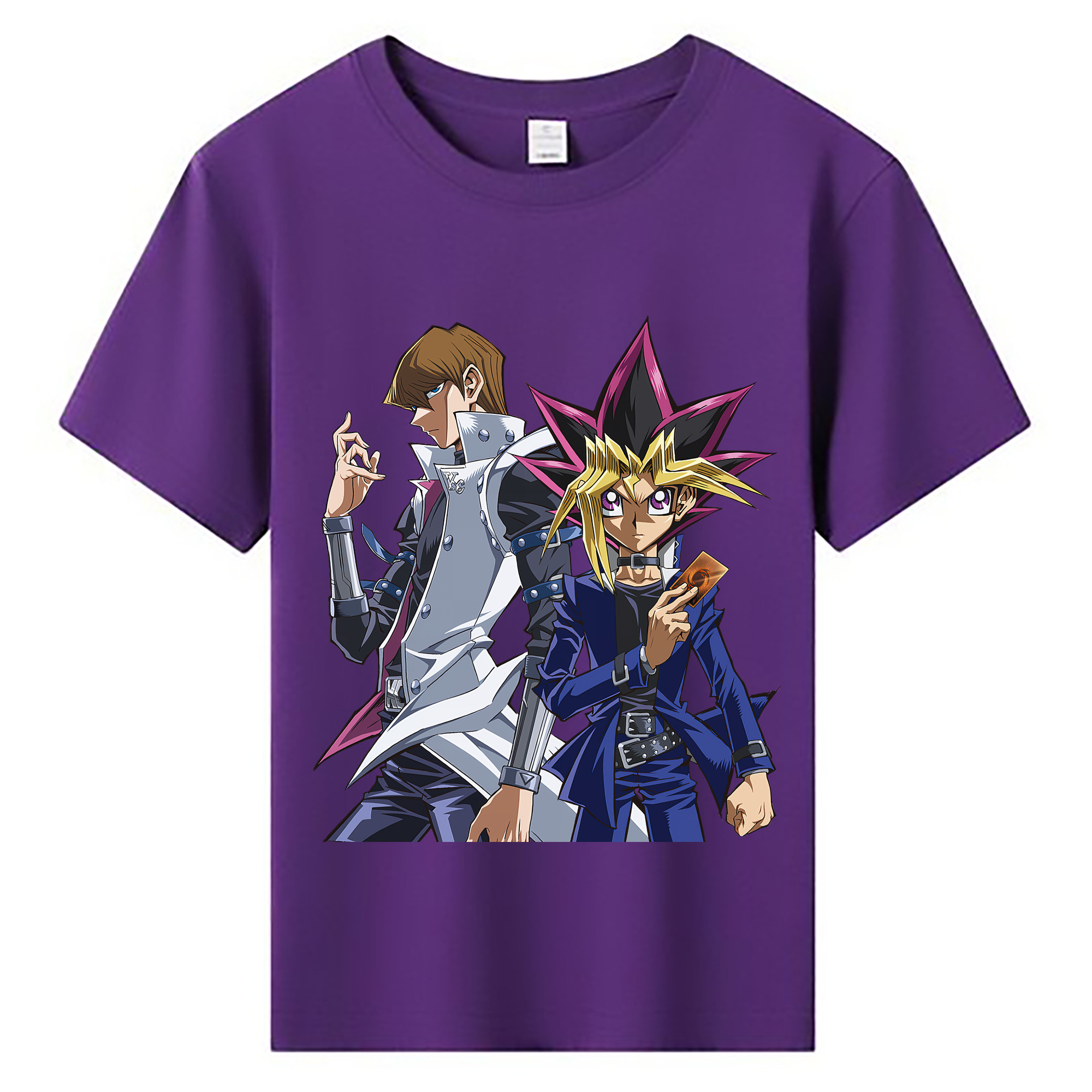 （画像用） 遊☆戯☆王 Yu-Gi-Oh! 綿100％キッズTシャツ（フロントプリント）