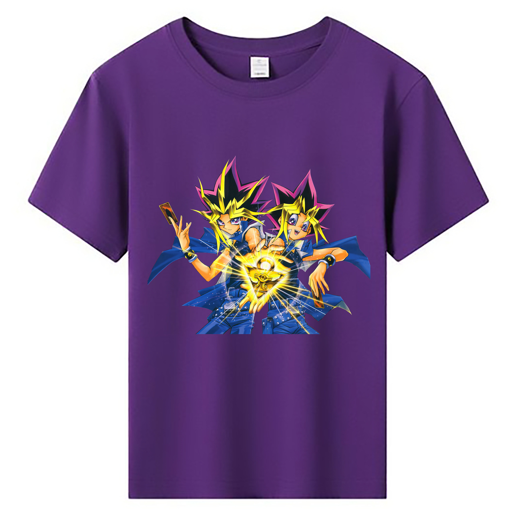 （画像用） 遊☆戯☆王 Yu-Gi-Oh! 綿100％キッズTシャツ（フロントプリント）