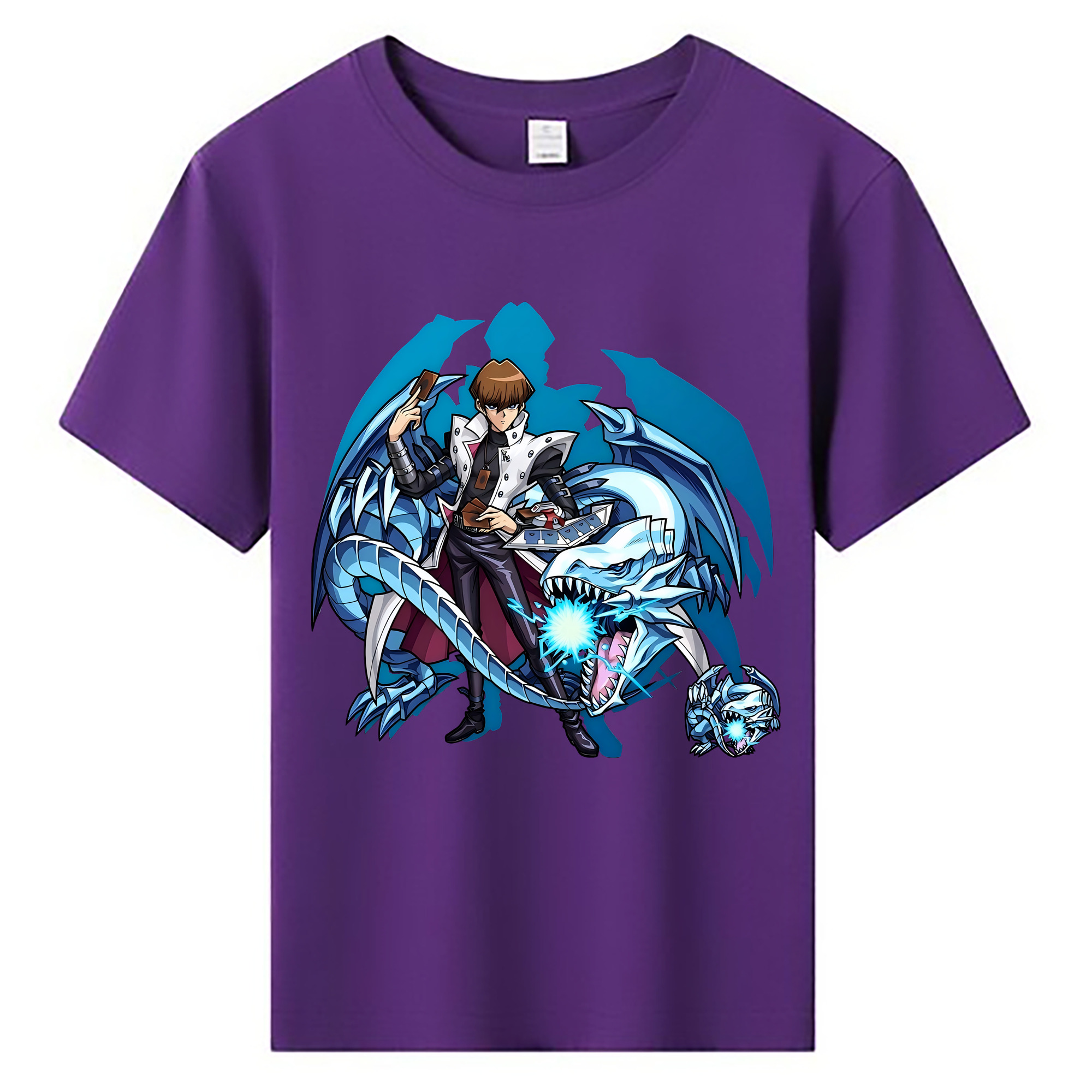 （画像用） 遊☆戯☆王 Yu-Gi-Oh! 綿100％キッズTシャツ（フロントプリント）