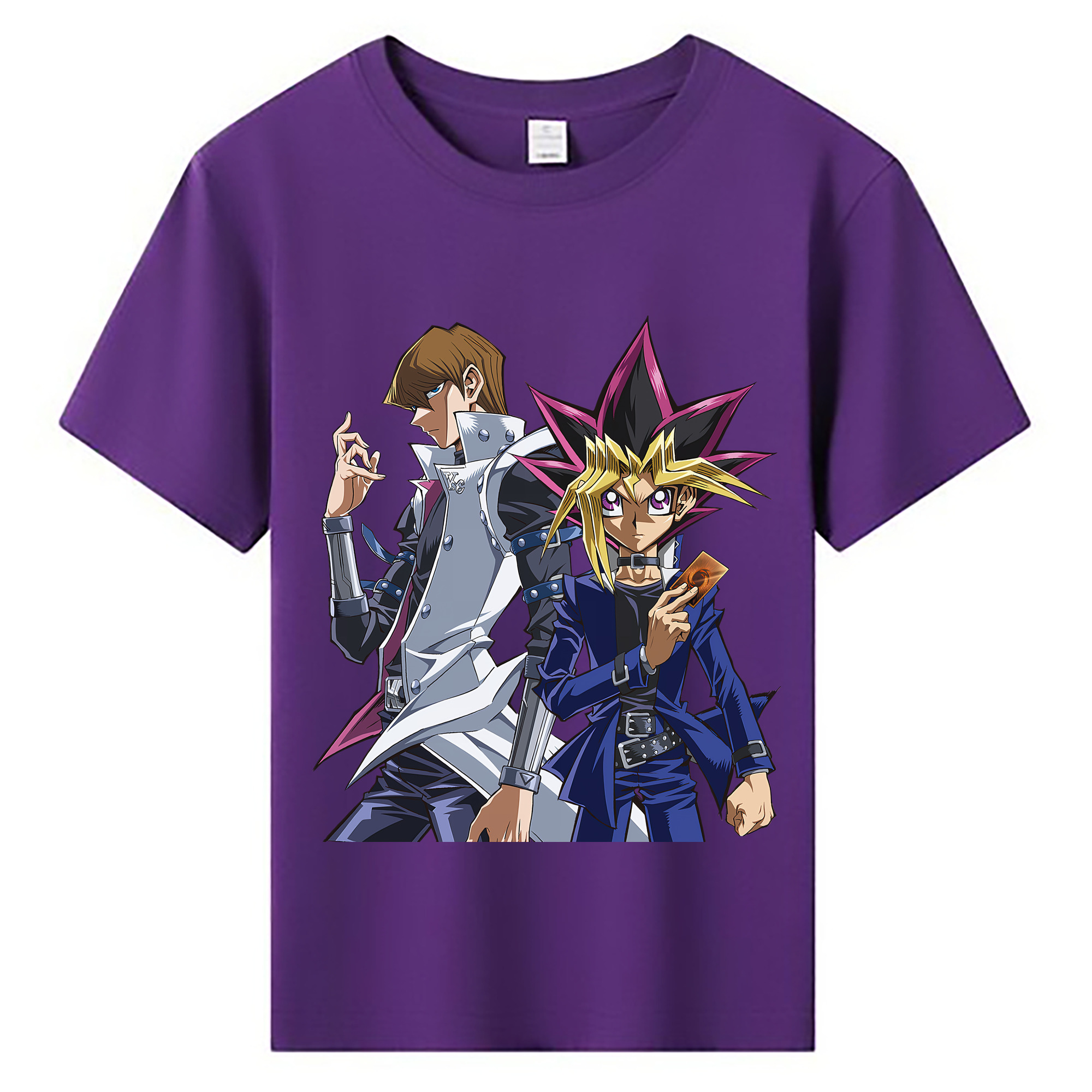 （画像用） 遊☆戯☆王 Yu-Gi-Oh! 綿100％キッズTシャツ（フロントプリント）