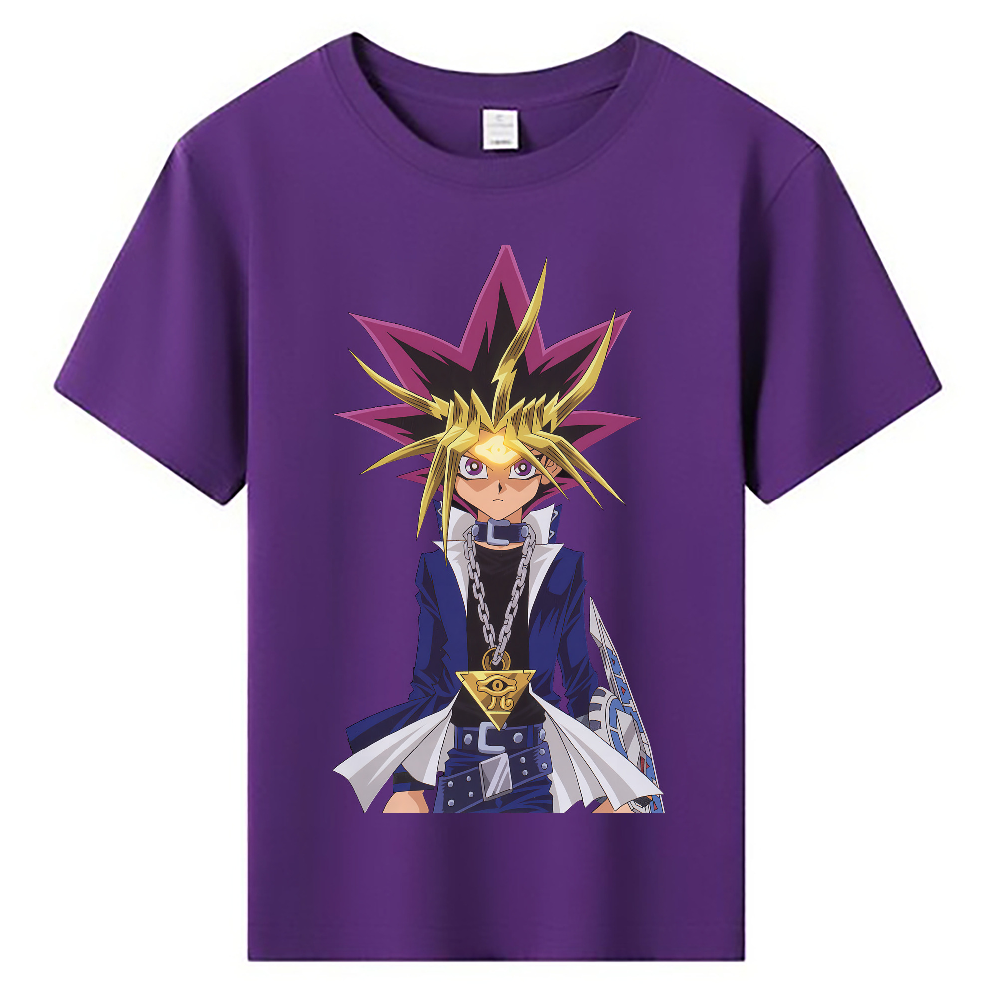 （画像用） 遊☆戯☆王 Yu-Gi-Oh! 綿100％キッズTシャツ（フロントプリント）