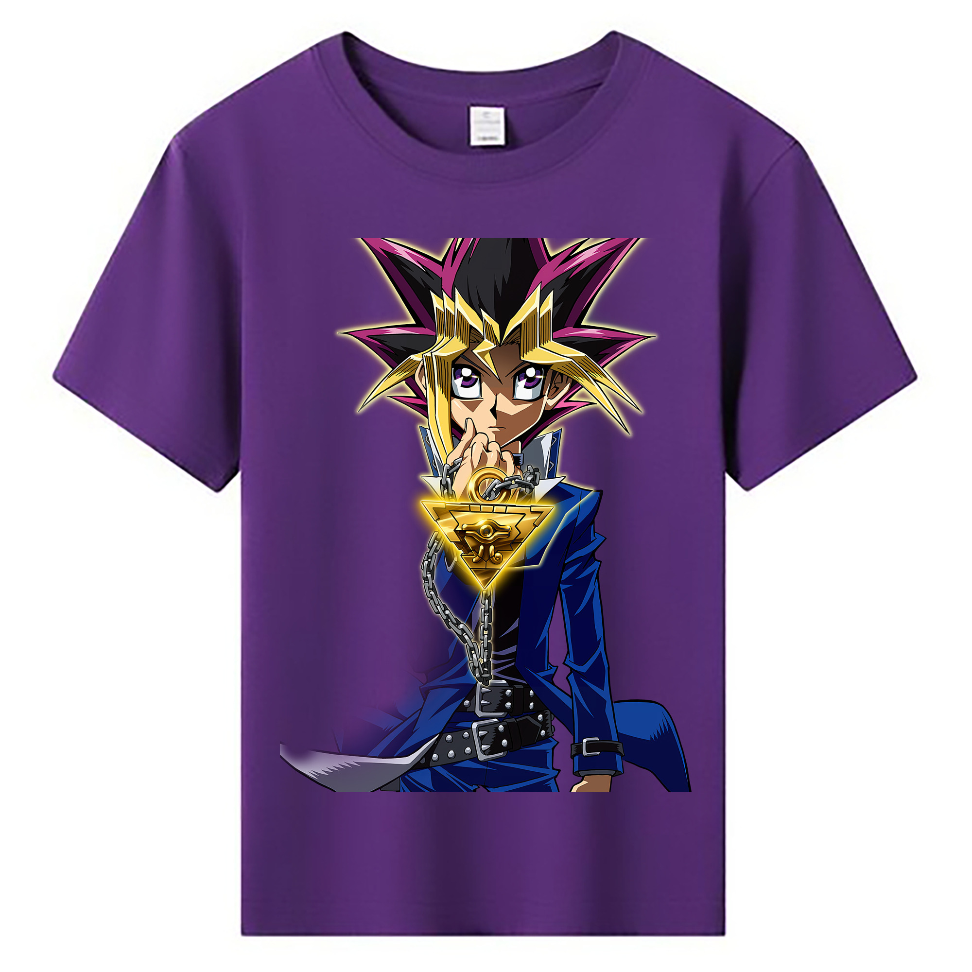 （画像用） 遊☆戯☆王 Yu-Gi-Oh! 綿100％キッズTシャツ（フロントプリント）