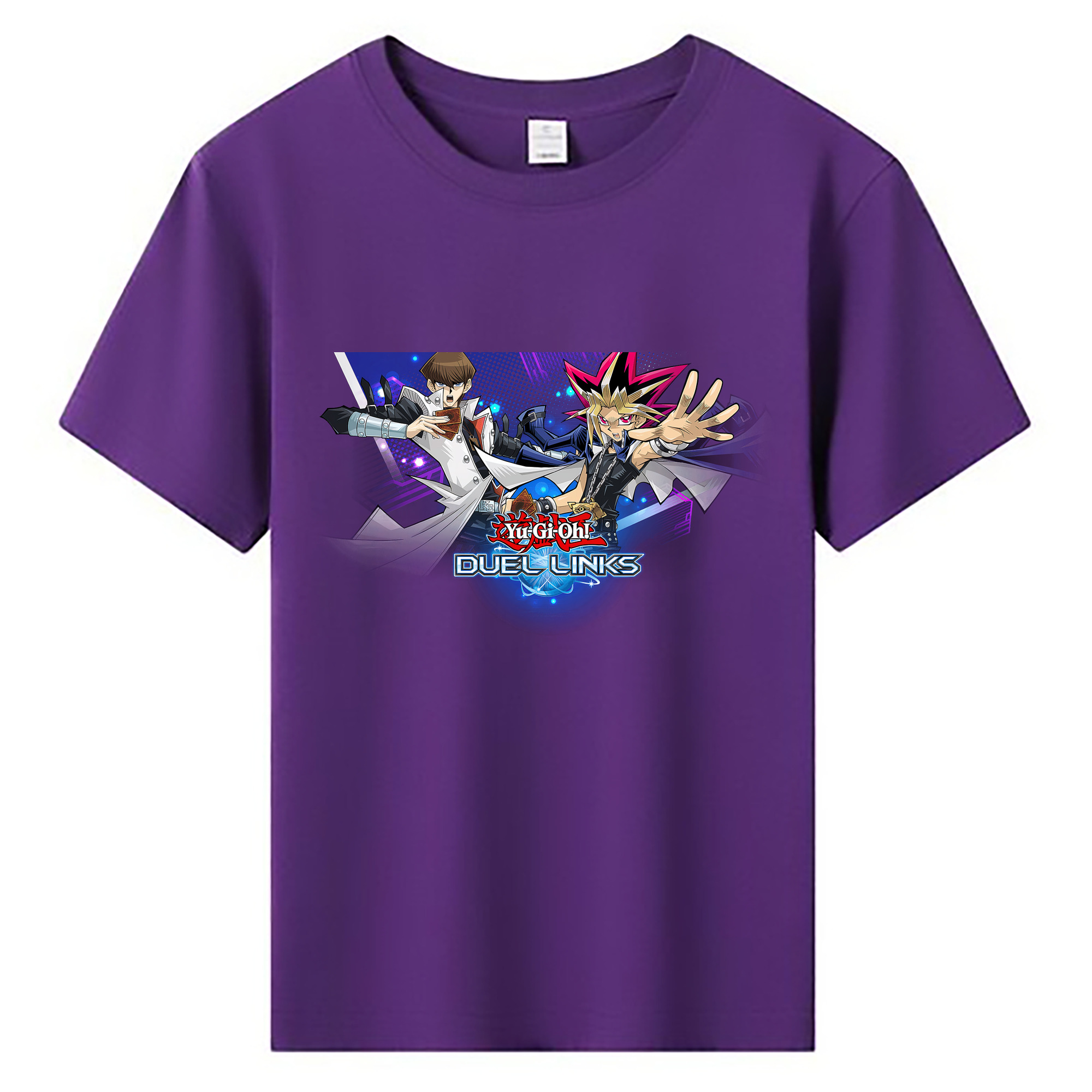 （画像用） 遊☆戯☆王 Yu-Gi-Oh! 綿100％キッズTシャツ（フロントプリント）