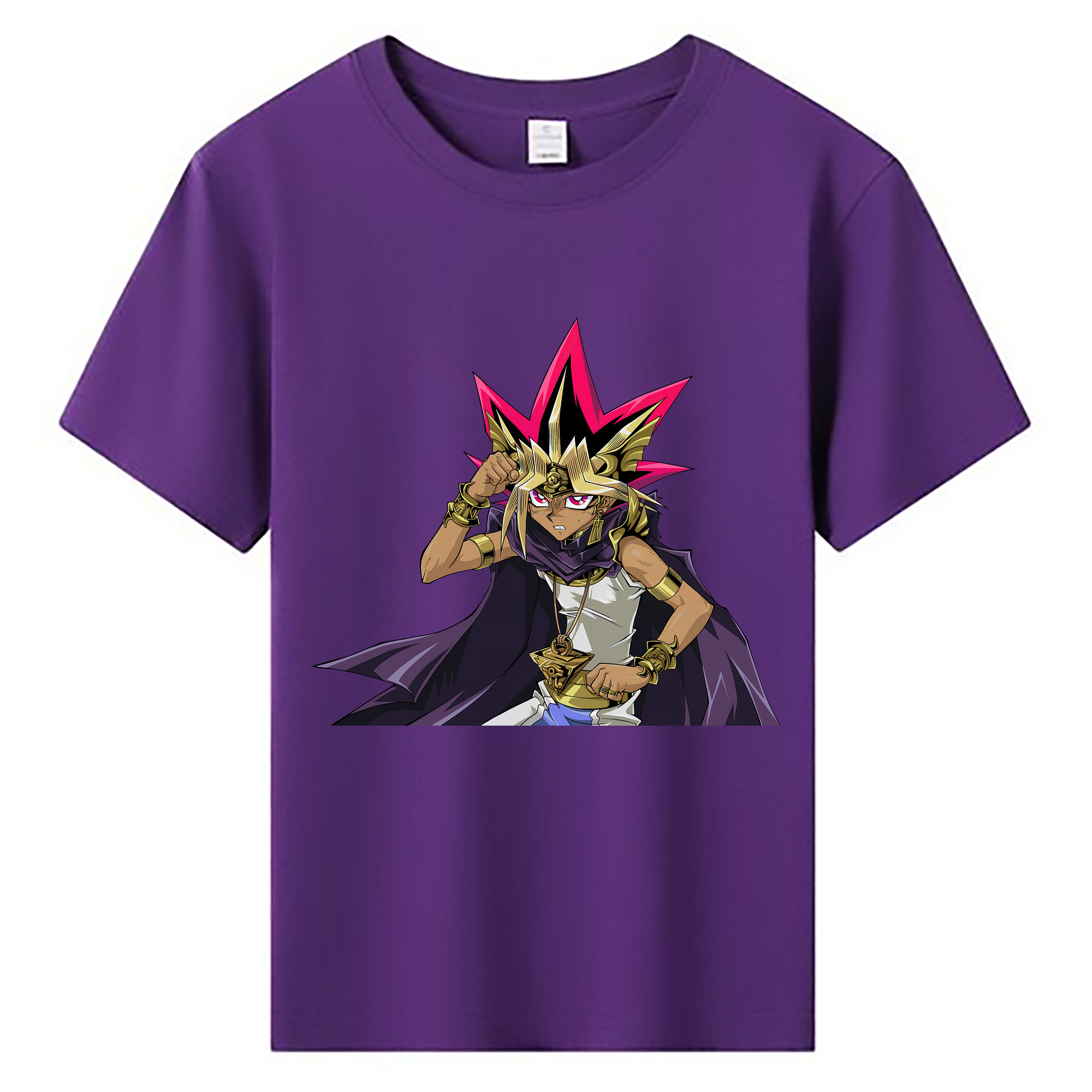 （画像用） 遊☆戯☆王 Yu-Gi-Oh! 綿100％キッズTシャツ（フロントプリント）