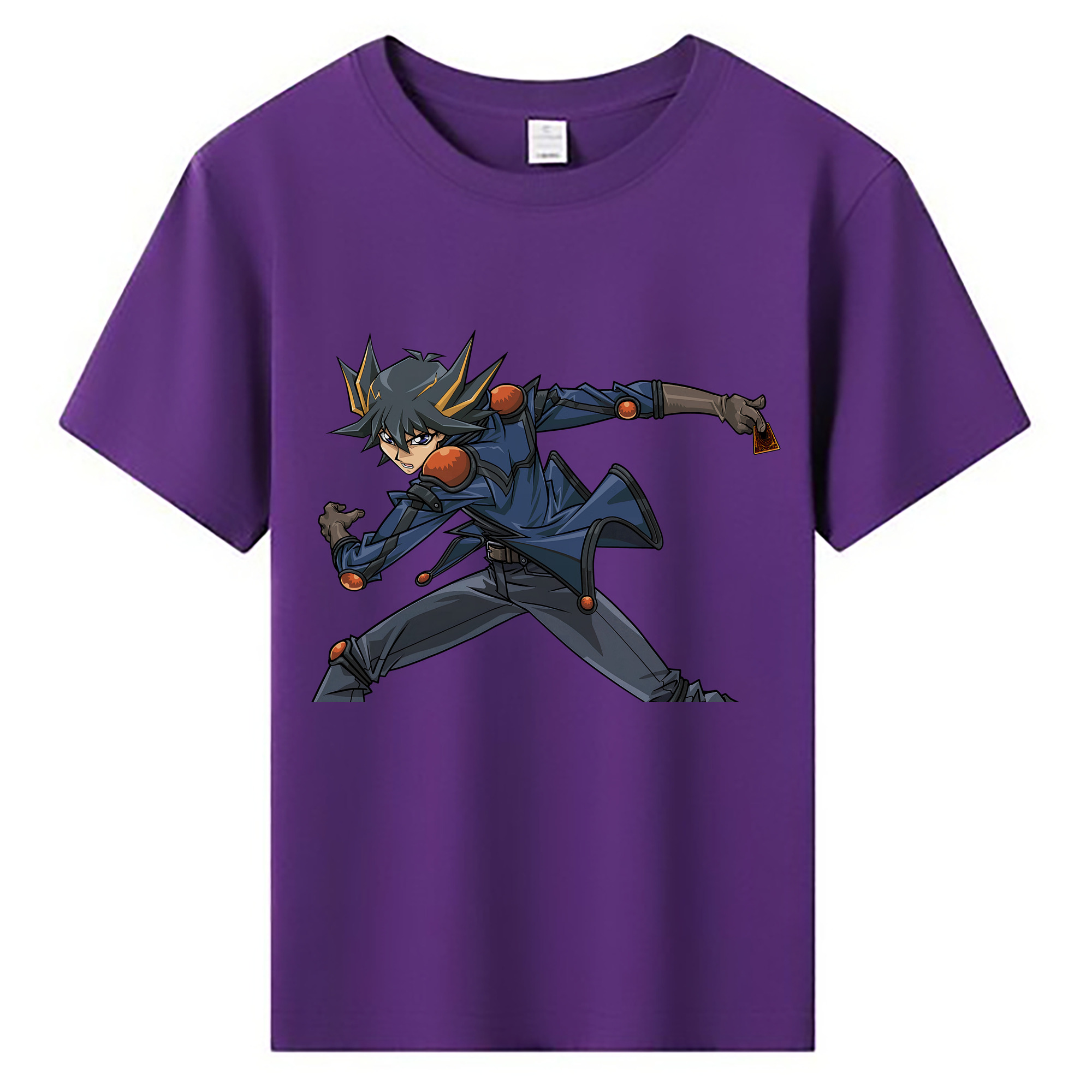 （画像用） 遊☆戯☆王 Yu-Gi-Oh! 綿100％キッズTシャツ（フロントプリント）