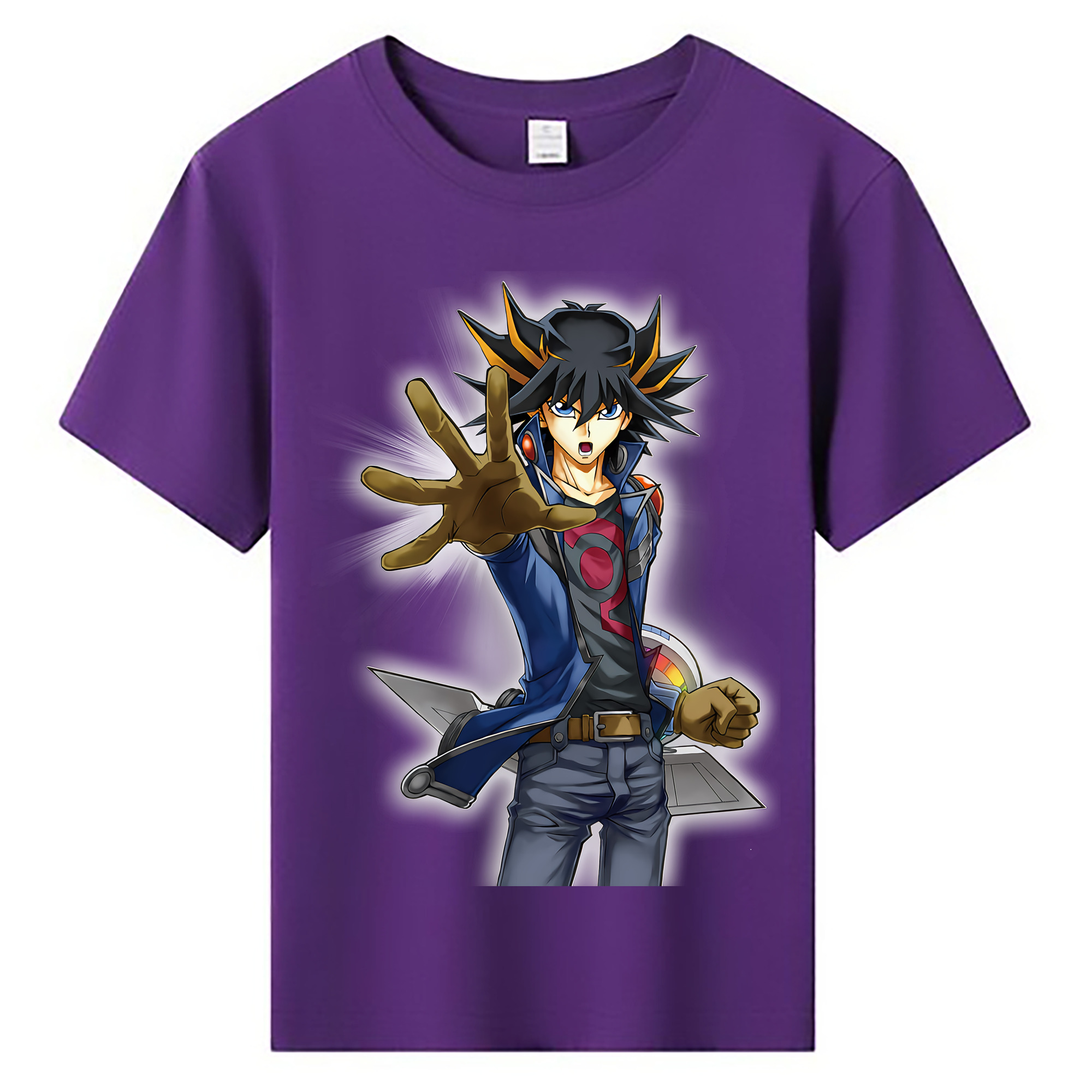 （画像用） 遊☆戯☆王 Yu-Gi-Oh! 綿100％キッズTシャツ（フロントプリント）