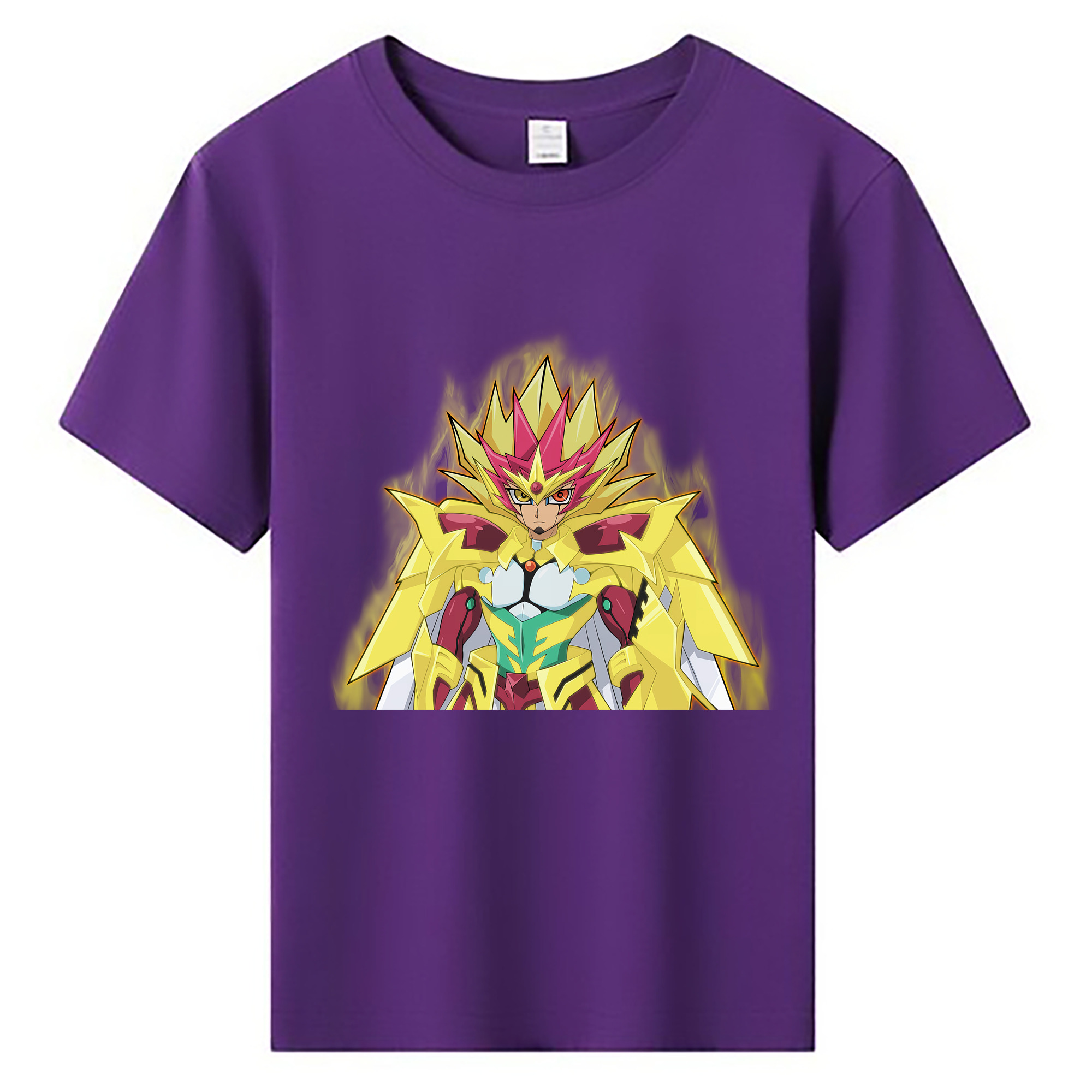 （画像用） 遊☆戯☆王 Yu-Gi-Oh! 綿100％キッズTシャツ（フロントプリント）