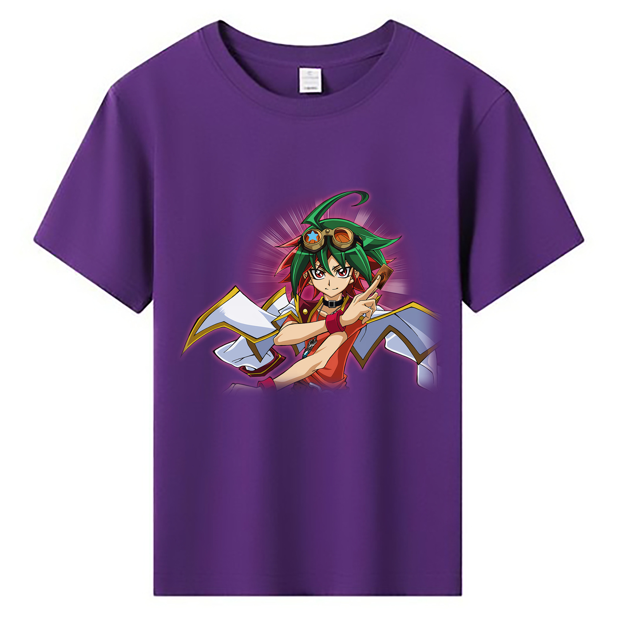 （画像用） 遊☆戯☆王 Yu-Gi-Oh! 綿100％キッズTシャツ（フロントプリント）