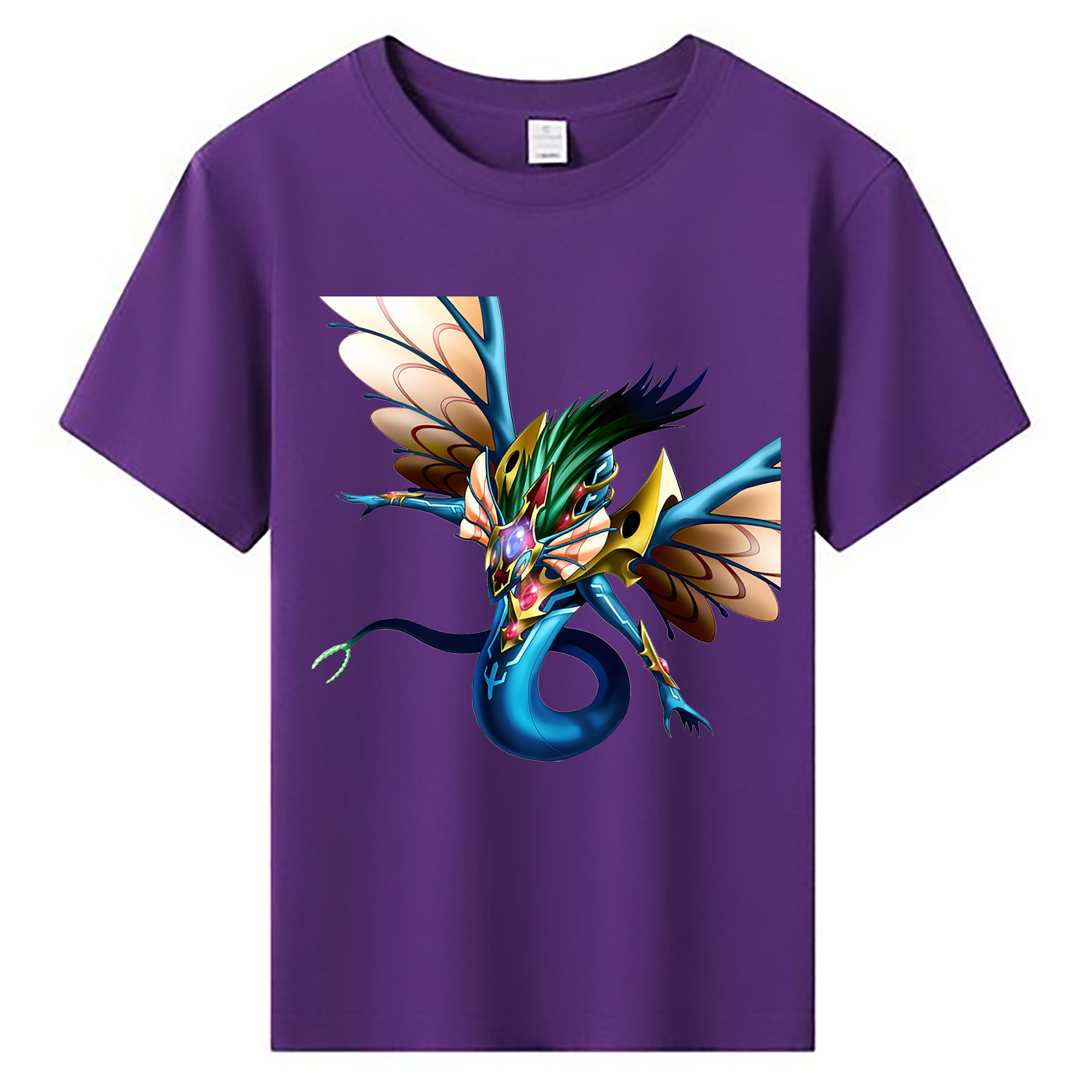（画像用） 遊☆戯☆王 Yu-Gi-Oh! 綿100％キッズTシャツ（フロントプリント）