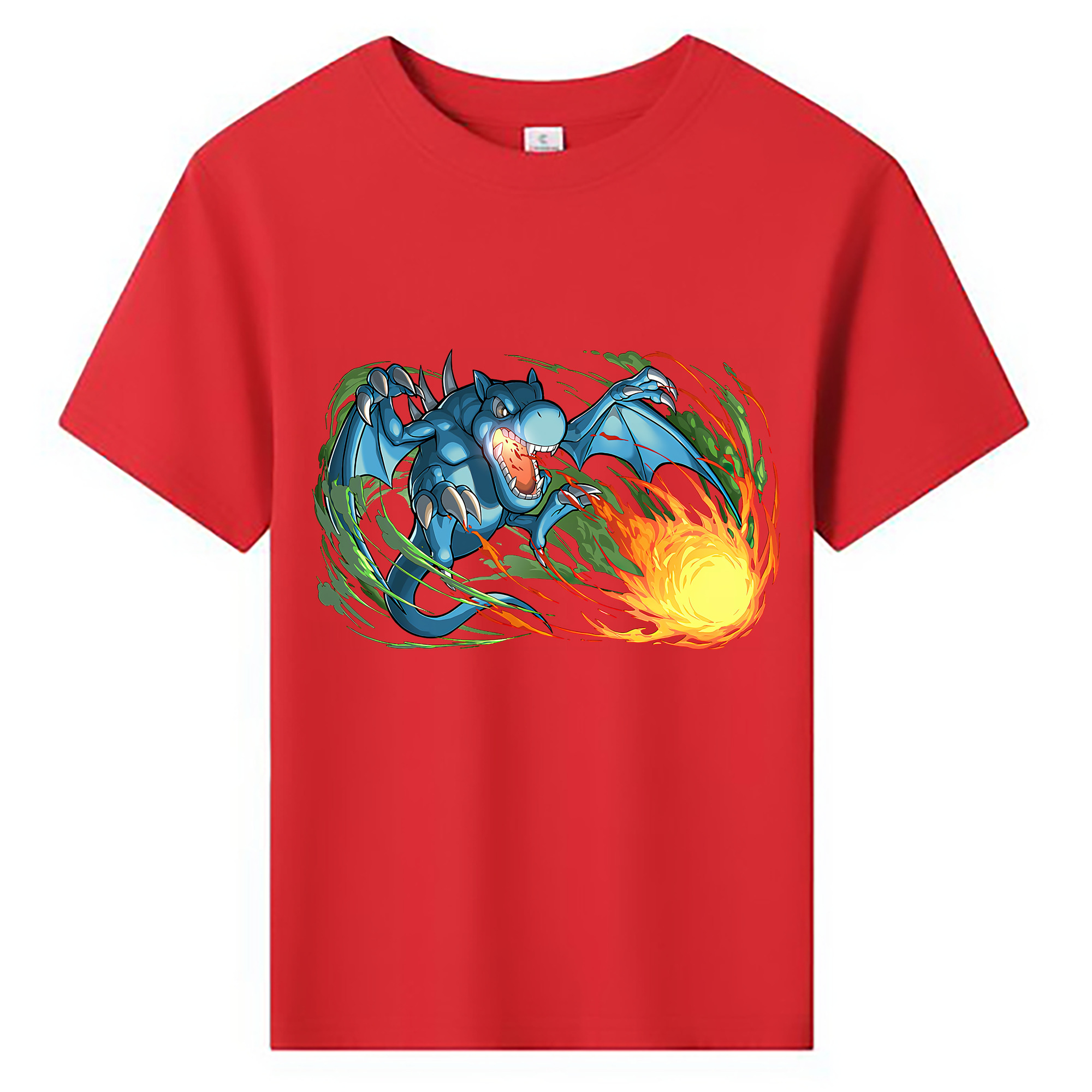 （画像用） 遊☆戯☆王 Yu-Gi-Oh! 綿100％キッズTシャツ（フロントプリント）