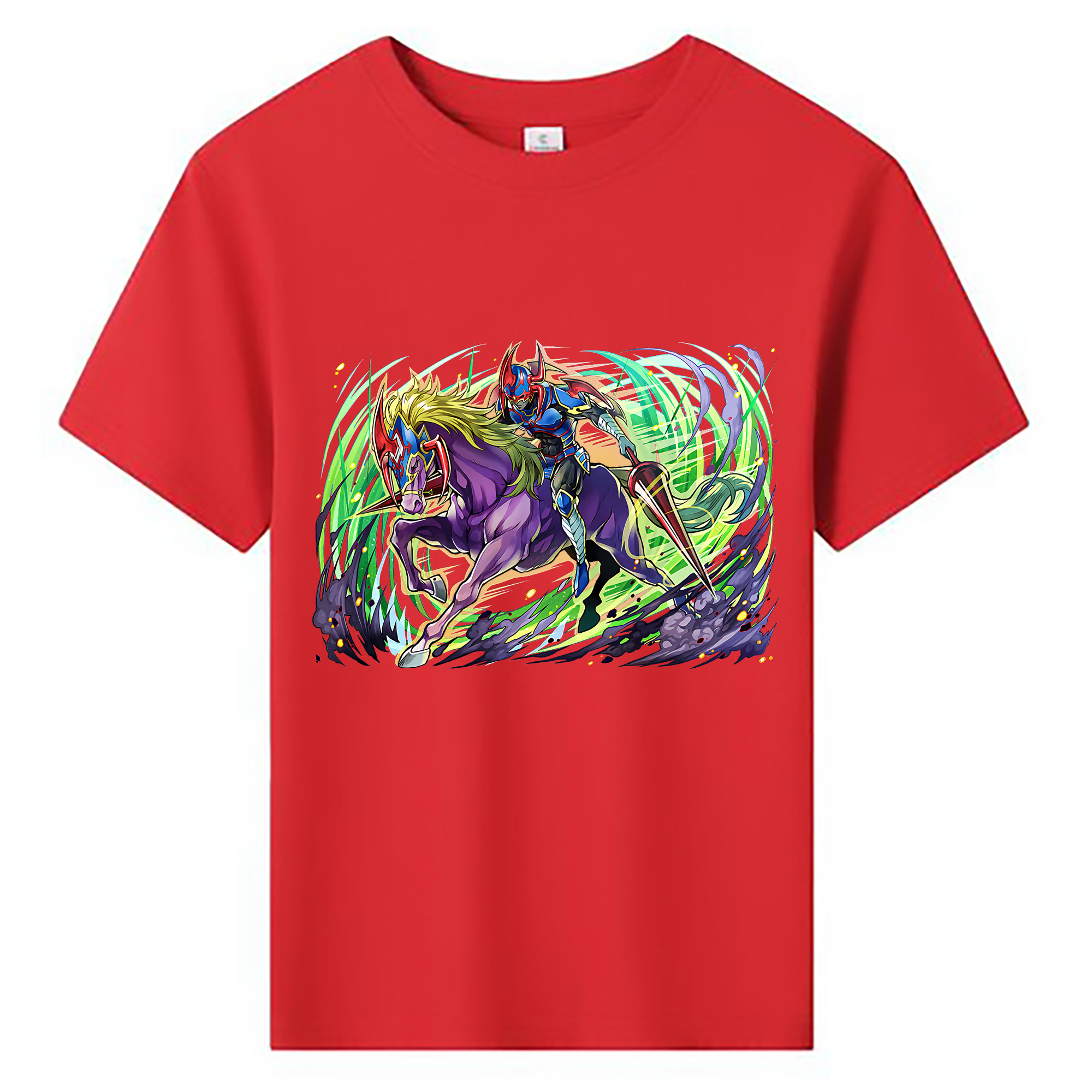 （画像用） 遊☆戯☆王 Yu-Gi-Oh! 綿100％キッズTシャツ（フロントプリント）