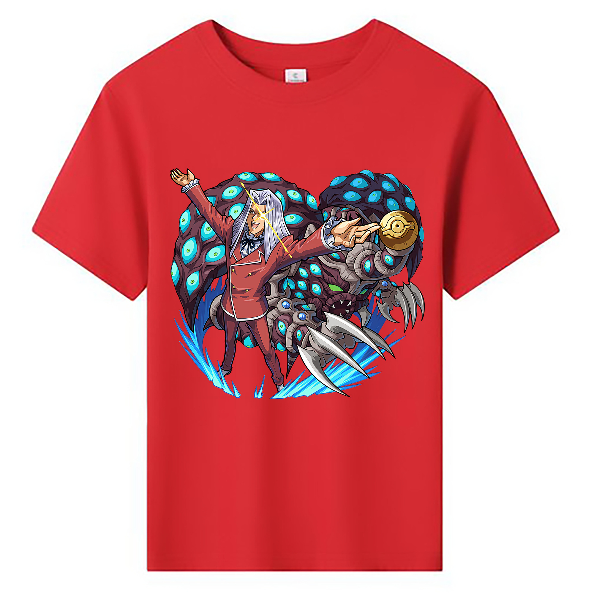 （画像用） 遊☆戯☆王 Yu-Gi-Oh! 綿100％キッズTシャツ（フロントプリント）