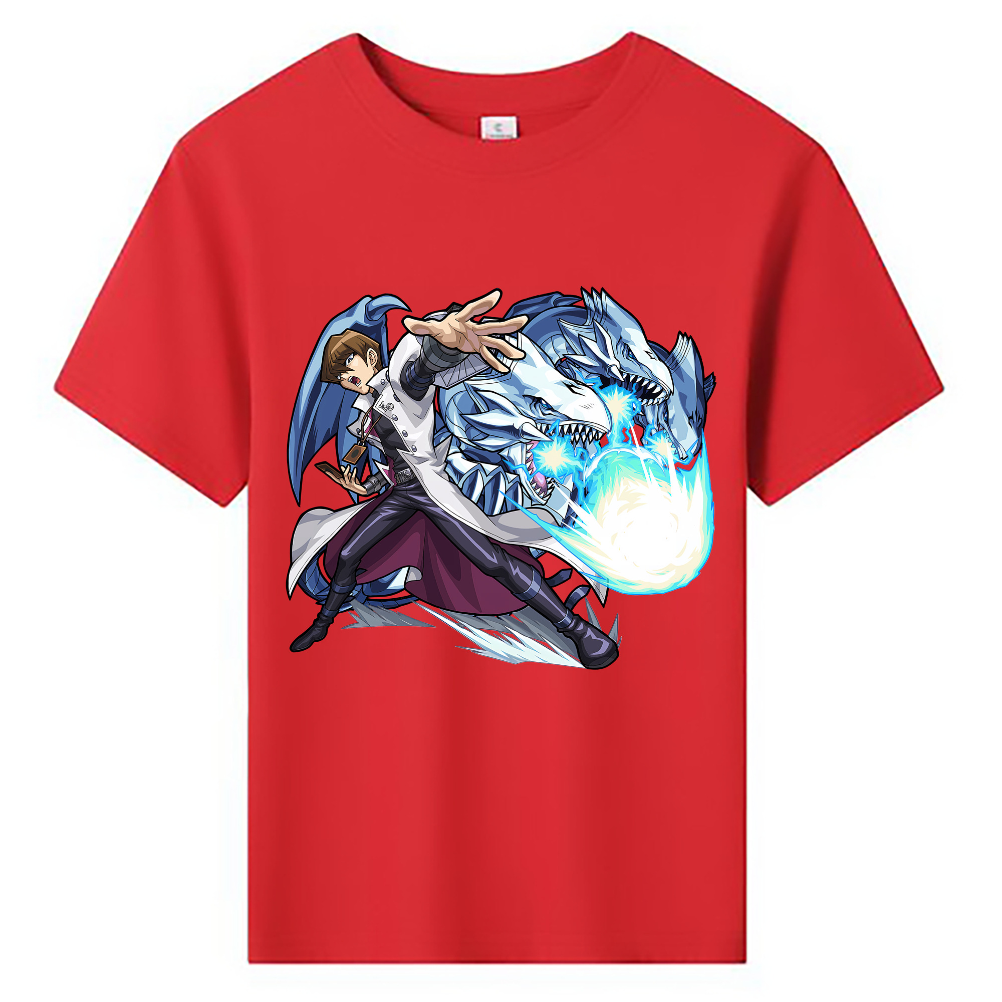 （画像用） 遊☆戯☆王 Yu-Gi-Oh! 綿100％キッズTシャツ（フロントプリント）