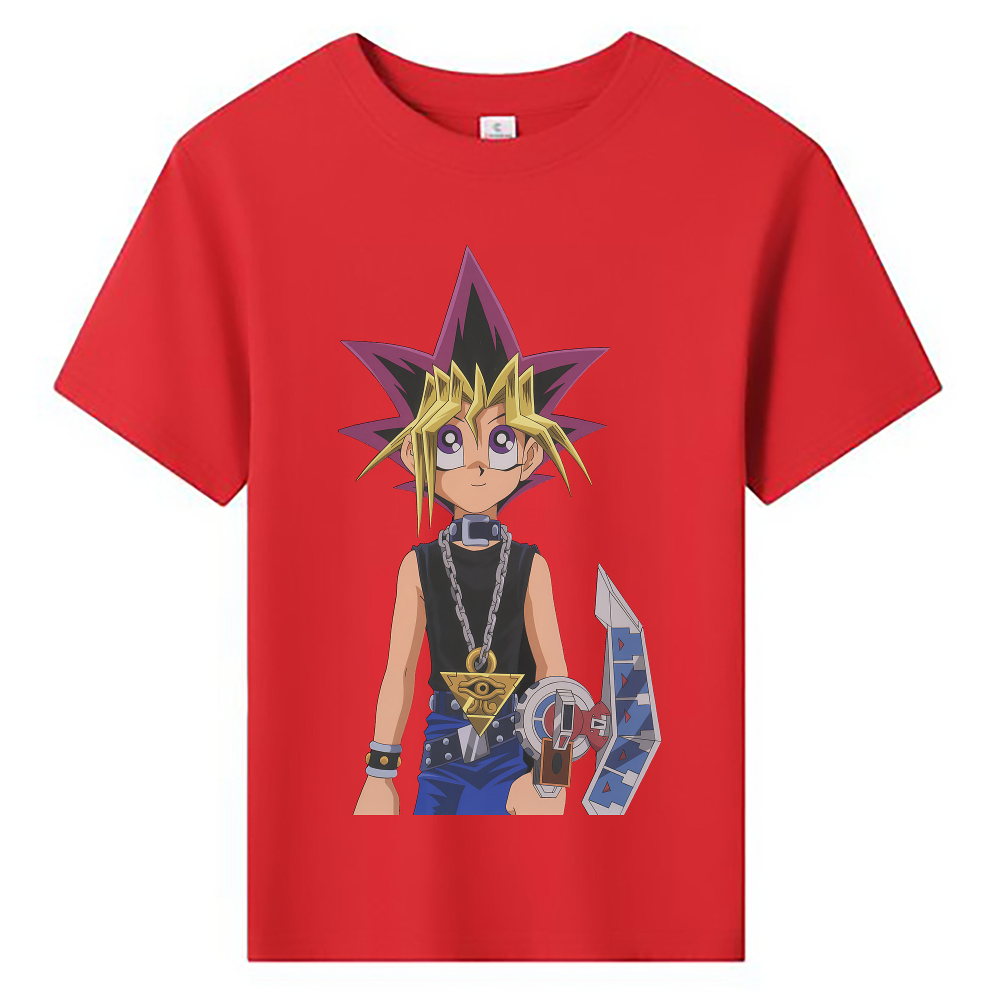 （画像用） 遊☆戯☆王 Yu-Gi-Oh! 綿100％キッズTシャツ（フロントプリント）