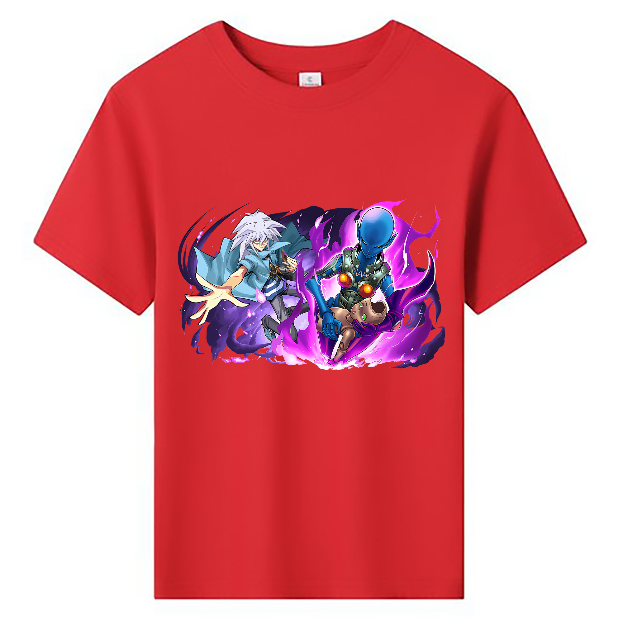 （画像用） 遊☆戯☆王 Yu-Gi-Oh! 綿100％キッズTシャツ（フロントプリント）
