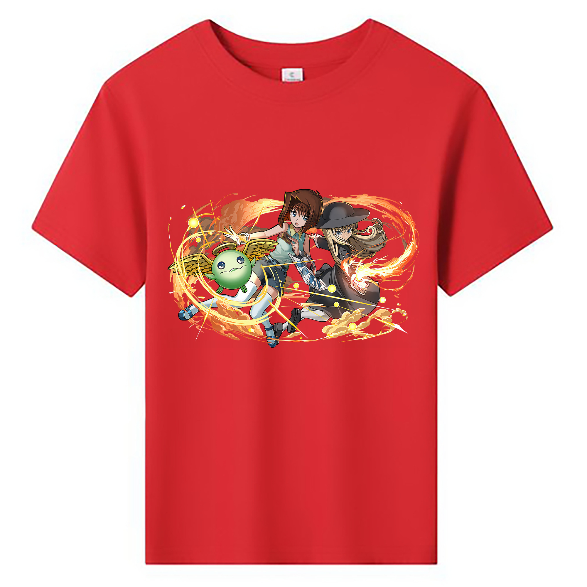 （画像用） 遊☆戯☆王 Yu-Gi-Oh! 綿100％キッズTシャツ（フロントプリント）