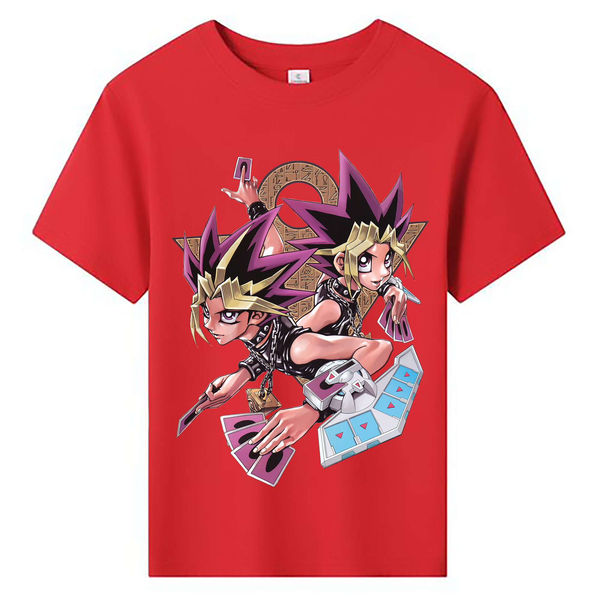 （画像用） 遊☆戯☆王 Yu-Gi-Oh! 綿100％キッズTシャツ（フロントプリント）