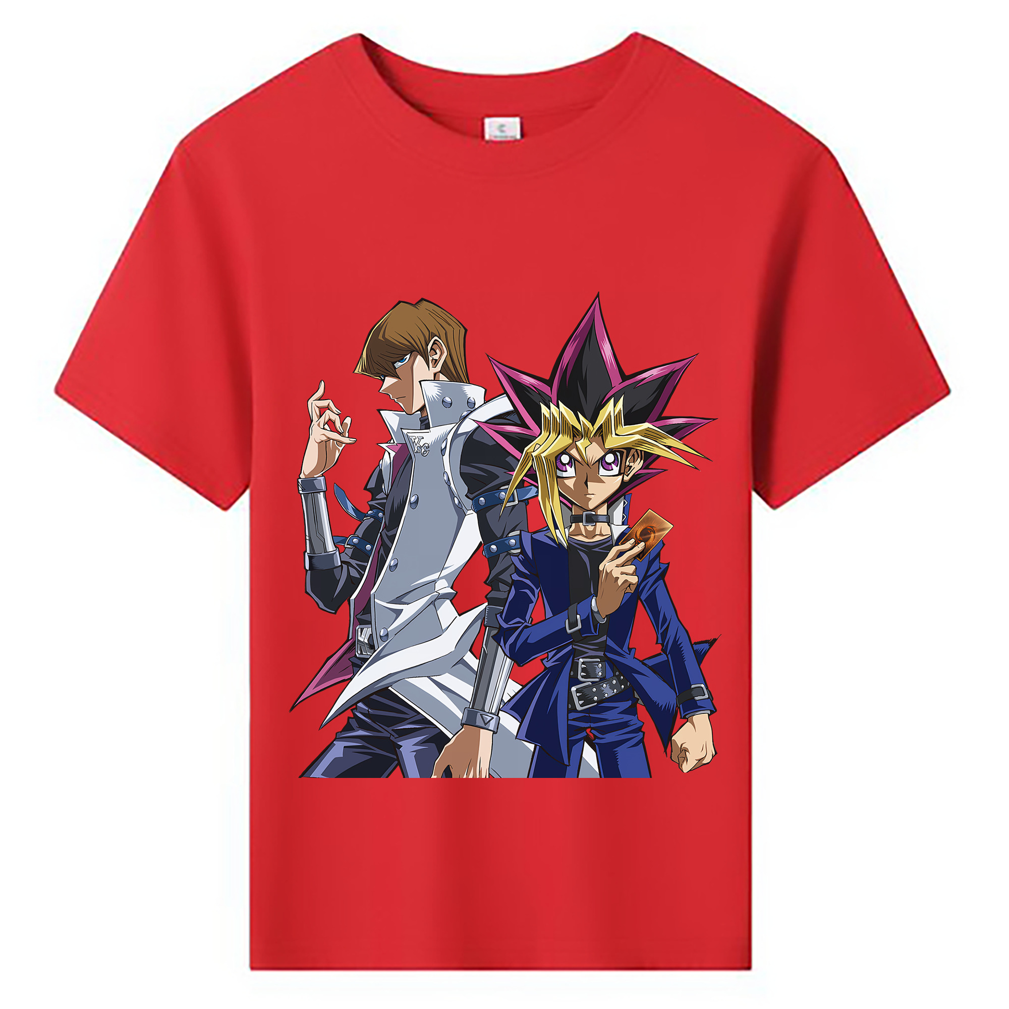 （画像用） 遊☆戯☆王 Yu-Gi-Oh! 綿100％キッズTシャツ（フロントプリント）