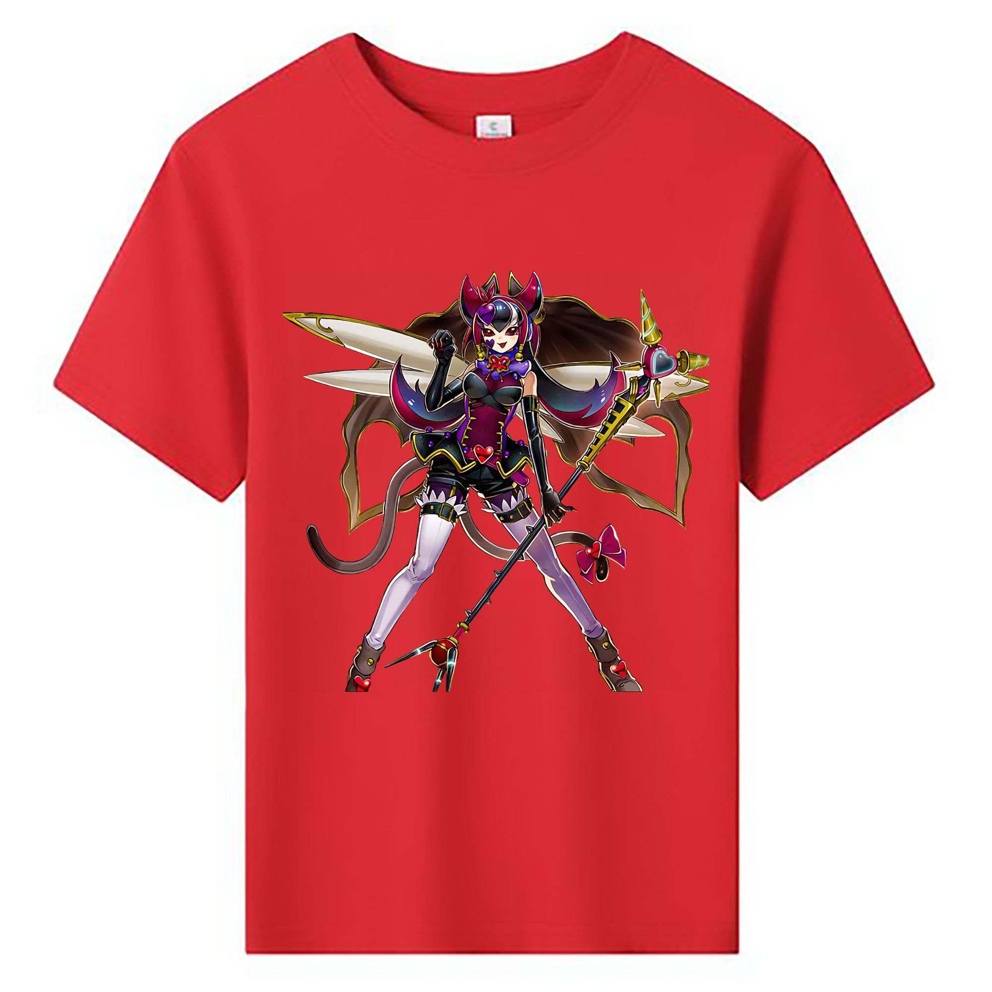 （画像用） 遊☆戯☆王 Yu-Gi-Oh! 綿100％キッズTシャツ（フロントプリント）